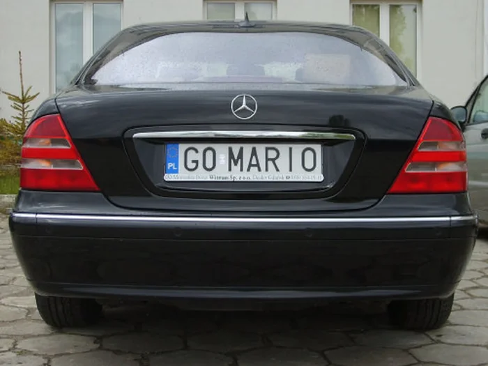 Fajny numer, blacha G0 MARIO