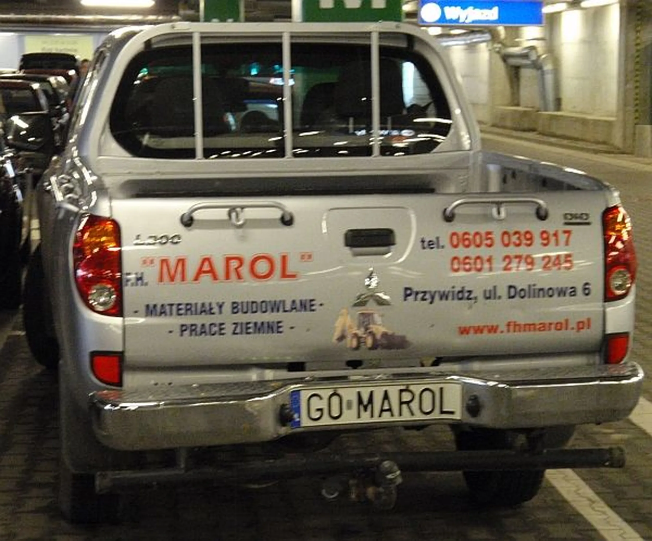 Fajny numer, blacha G0 MAROL