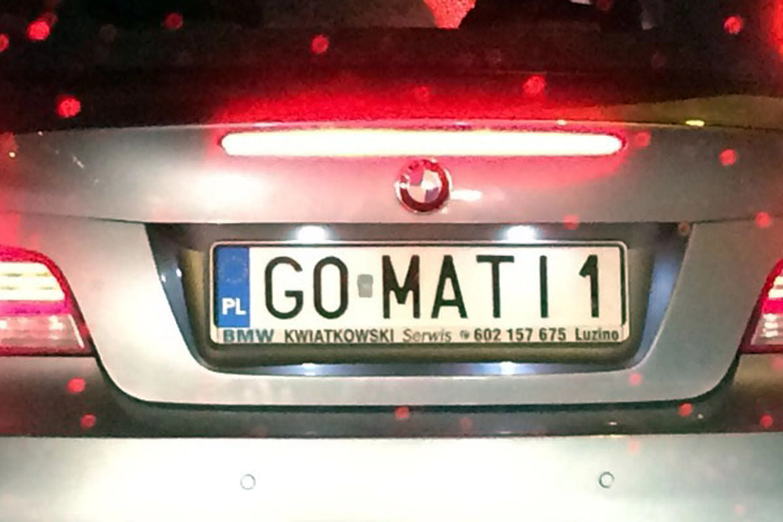 Fajny numer, blacha G0 MATI1