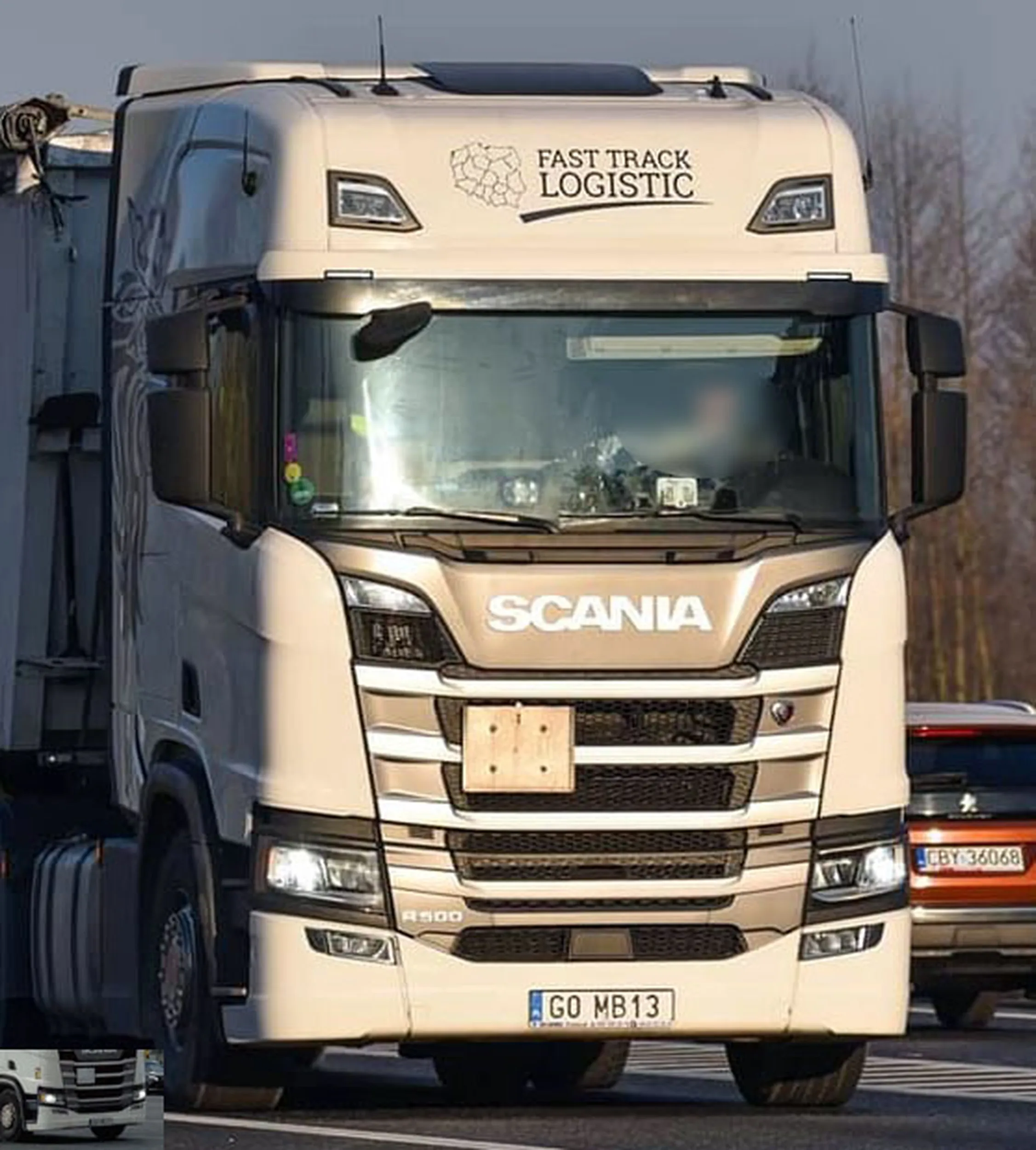 Fajny numer, blacha G0 MB13