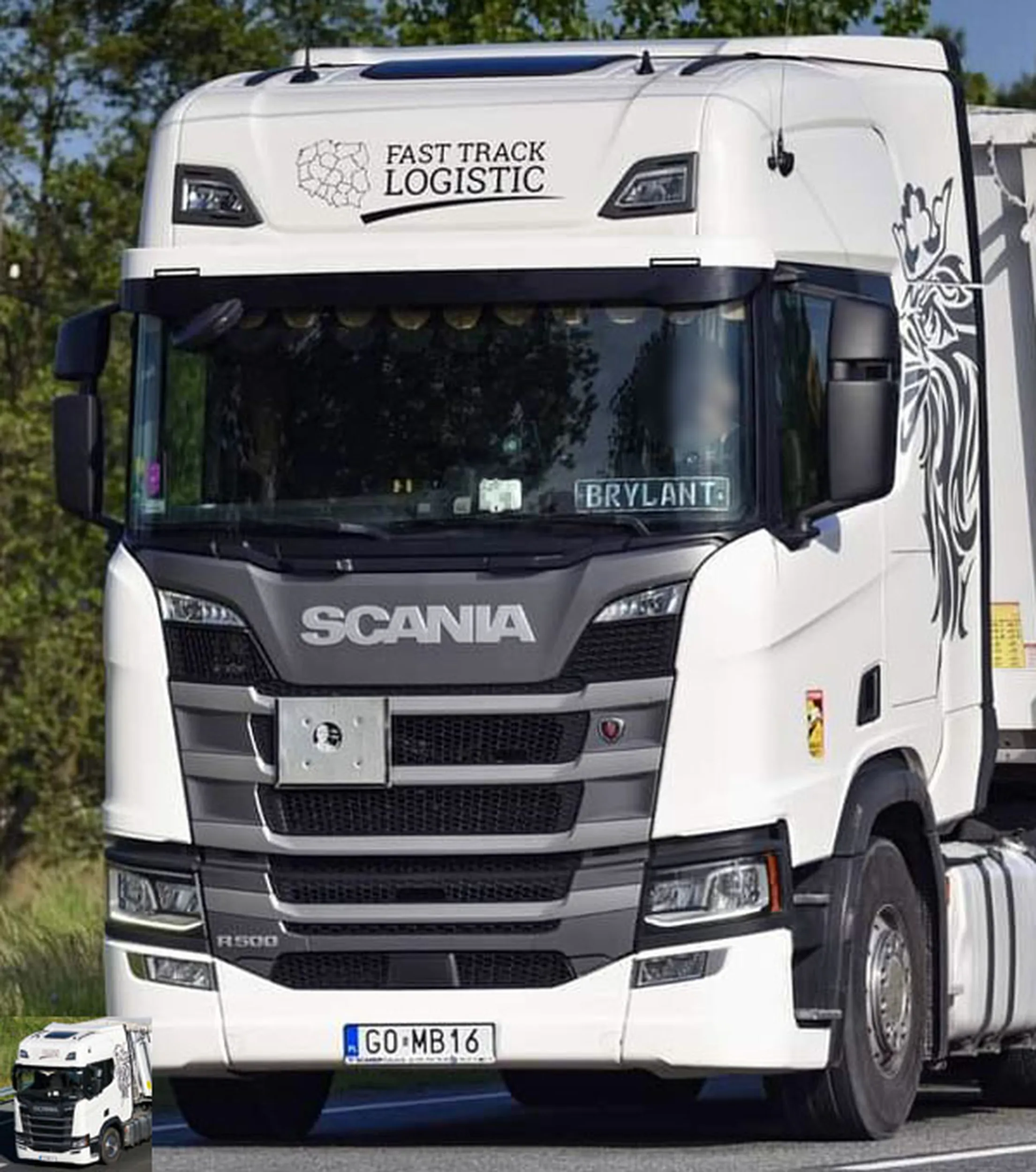 Fajny numer, blacha G0 MB16