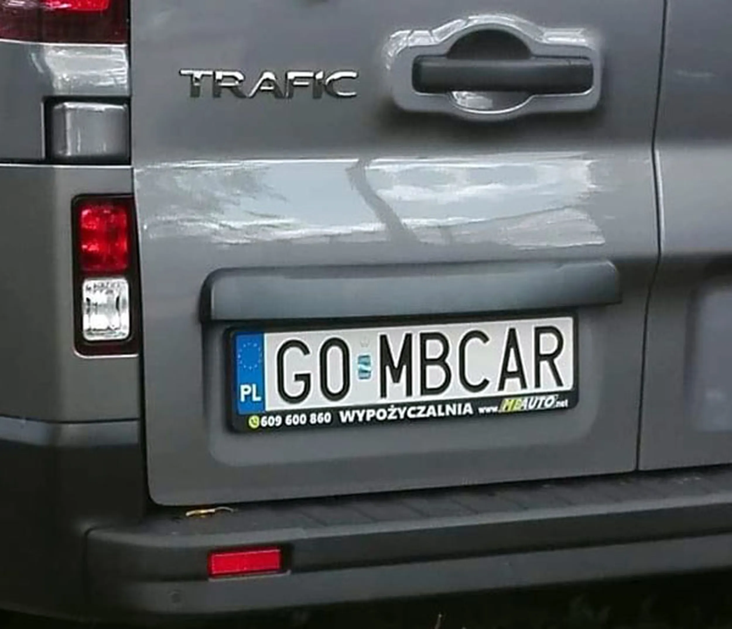 Fajny numer, blacha G0 MBCAR