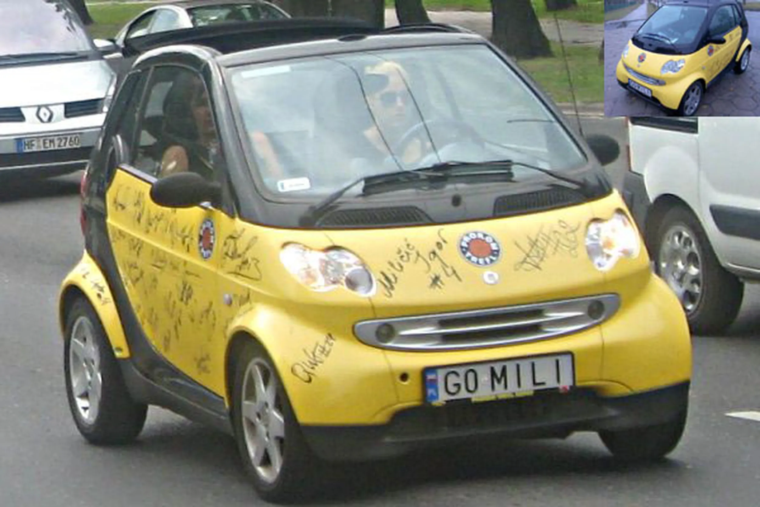 Fajny numer, blacha G0 MILI