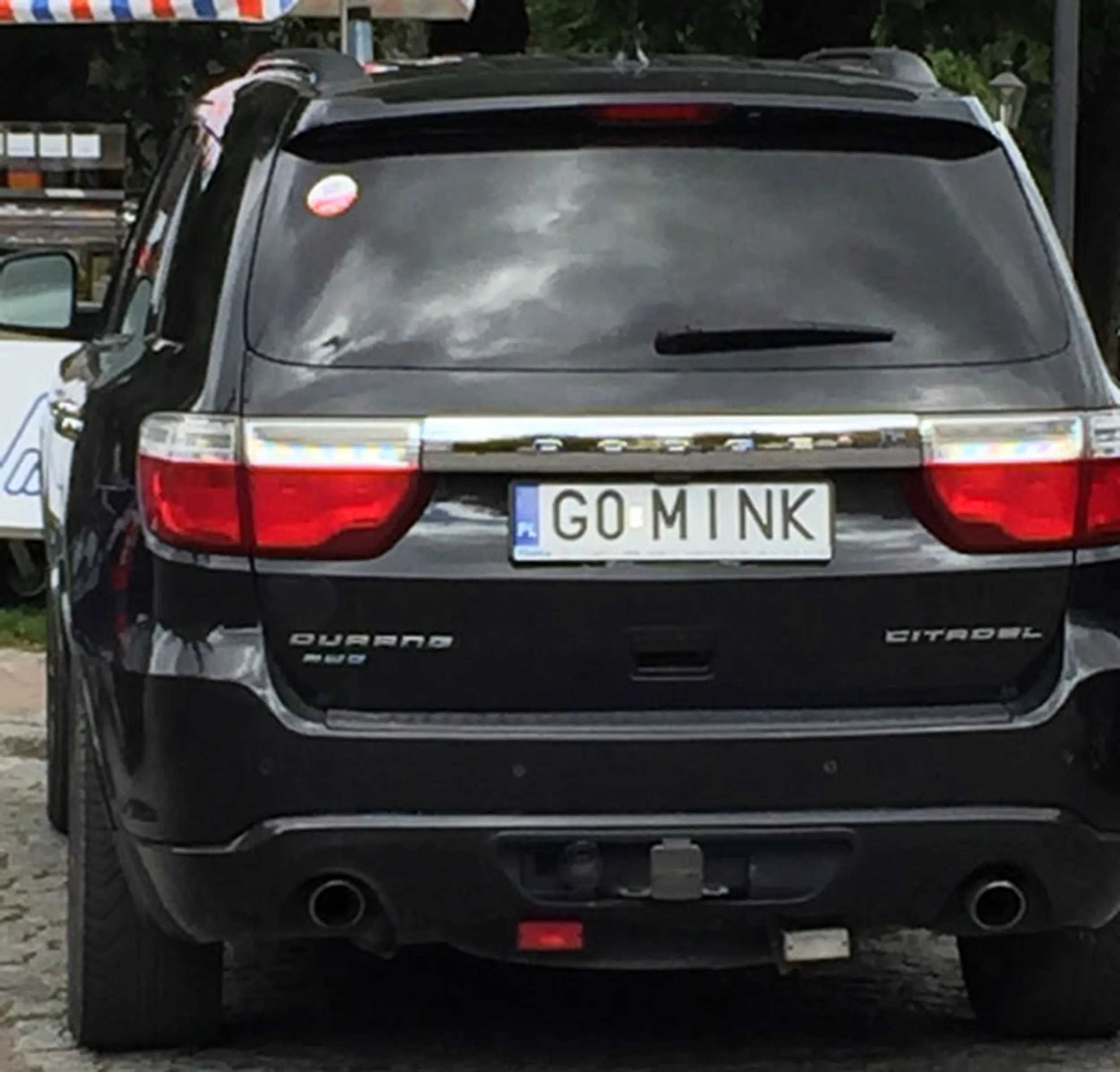 Fajny numer, blacha G0 MINK