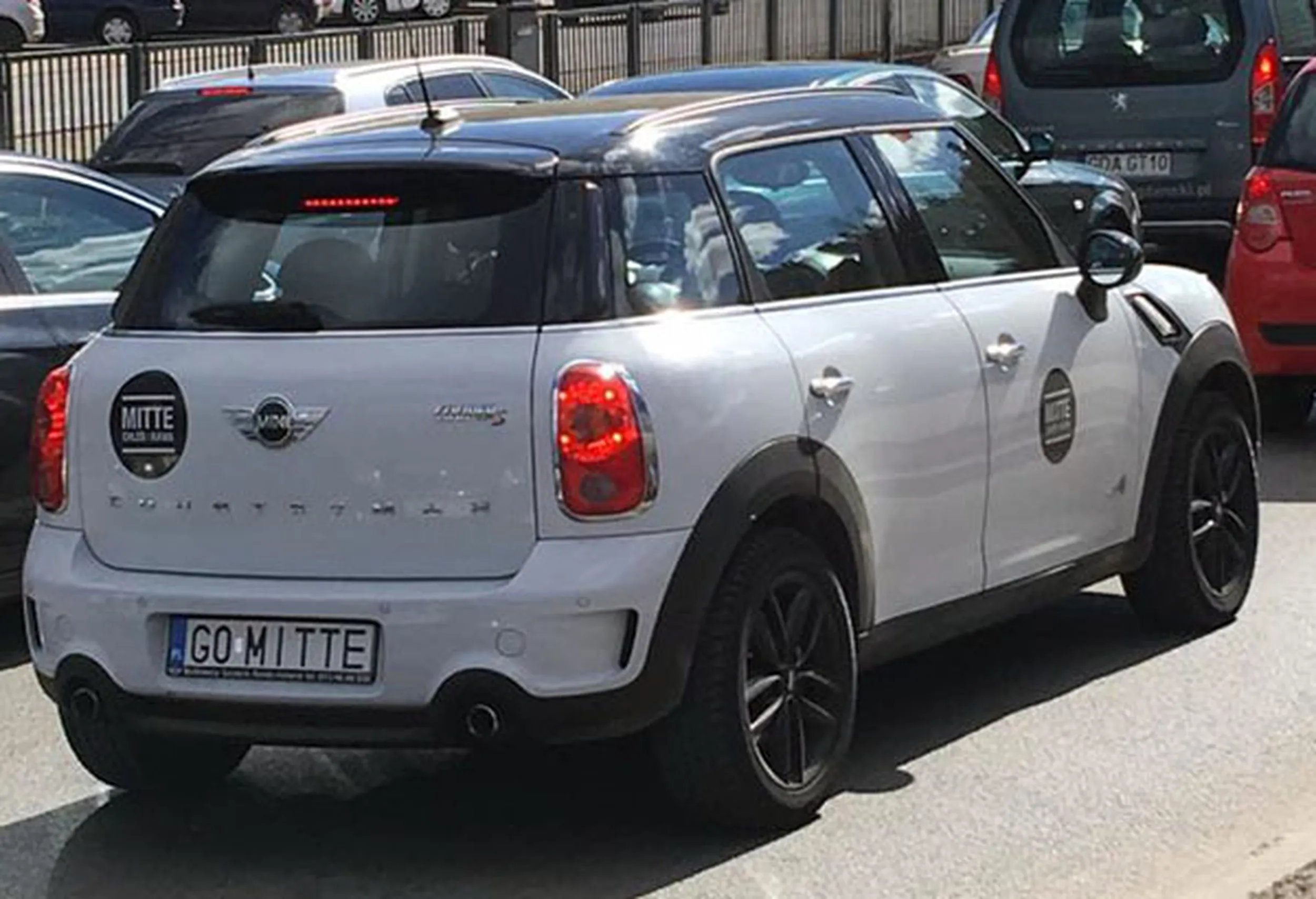 Fajny numer, blacha G0 MITTE