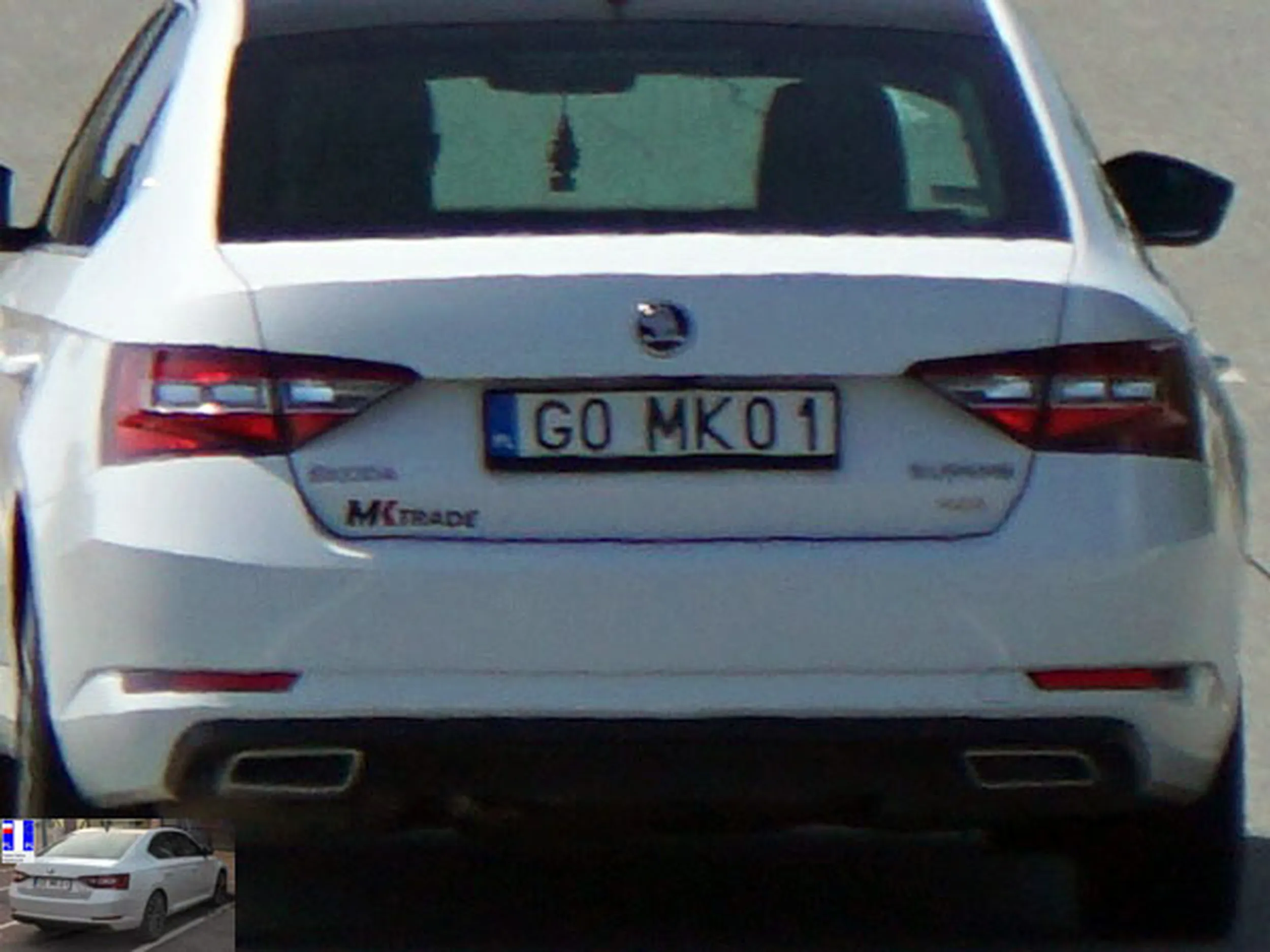 Fajny numer, blacha G0 MK01