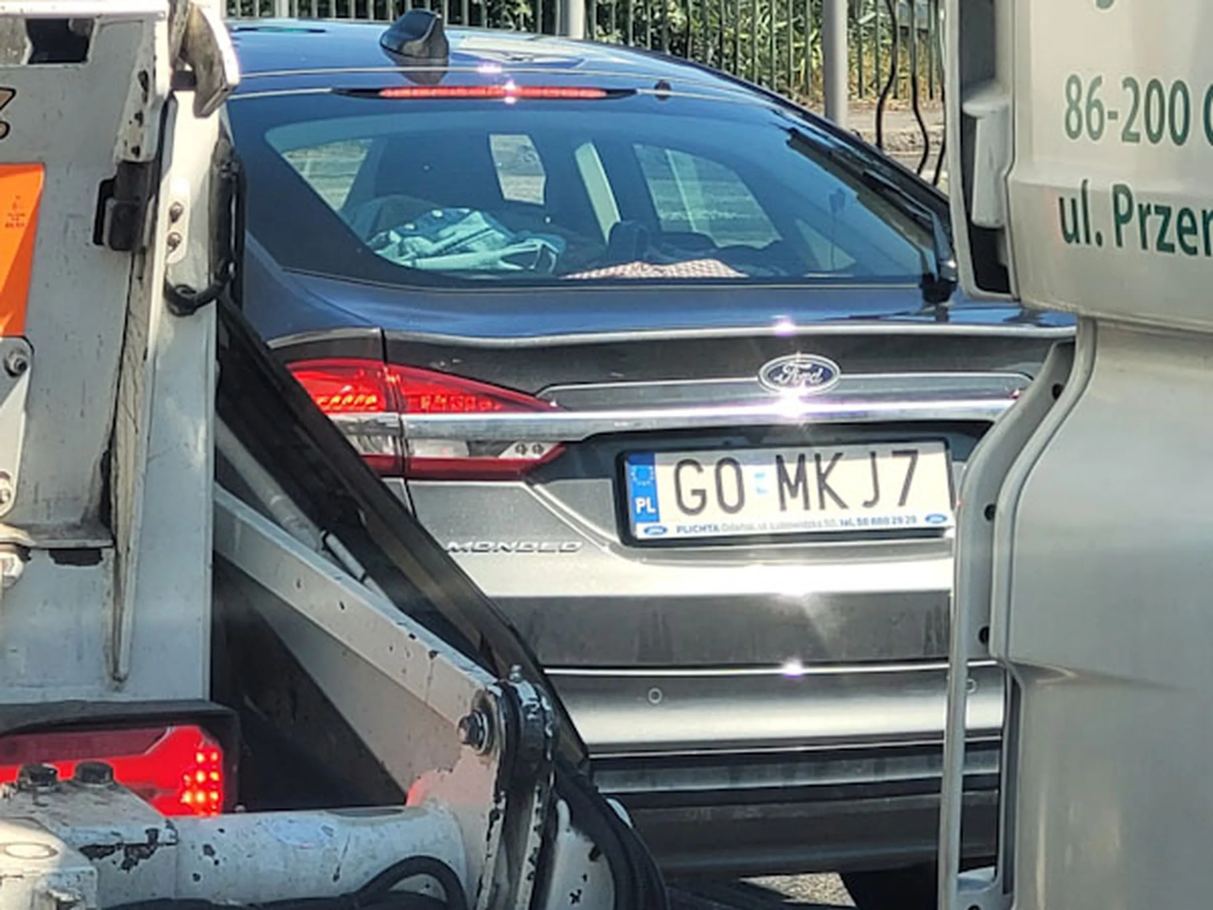 Fajny numer, blacha G0 MKJ7