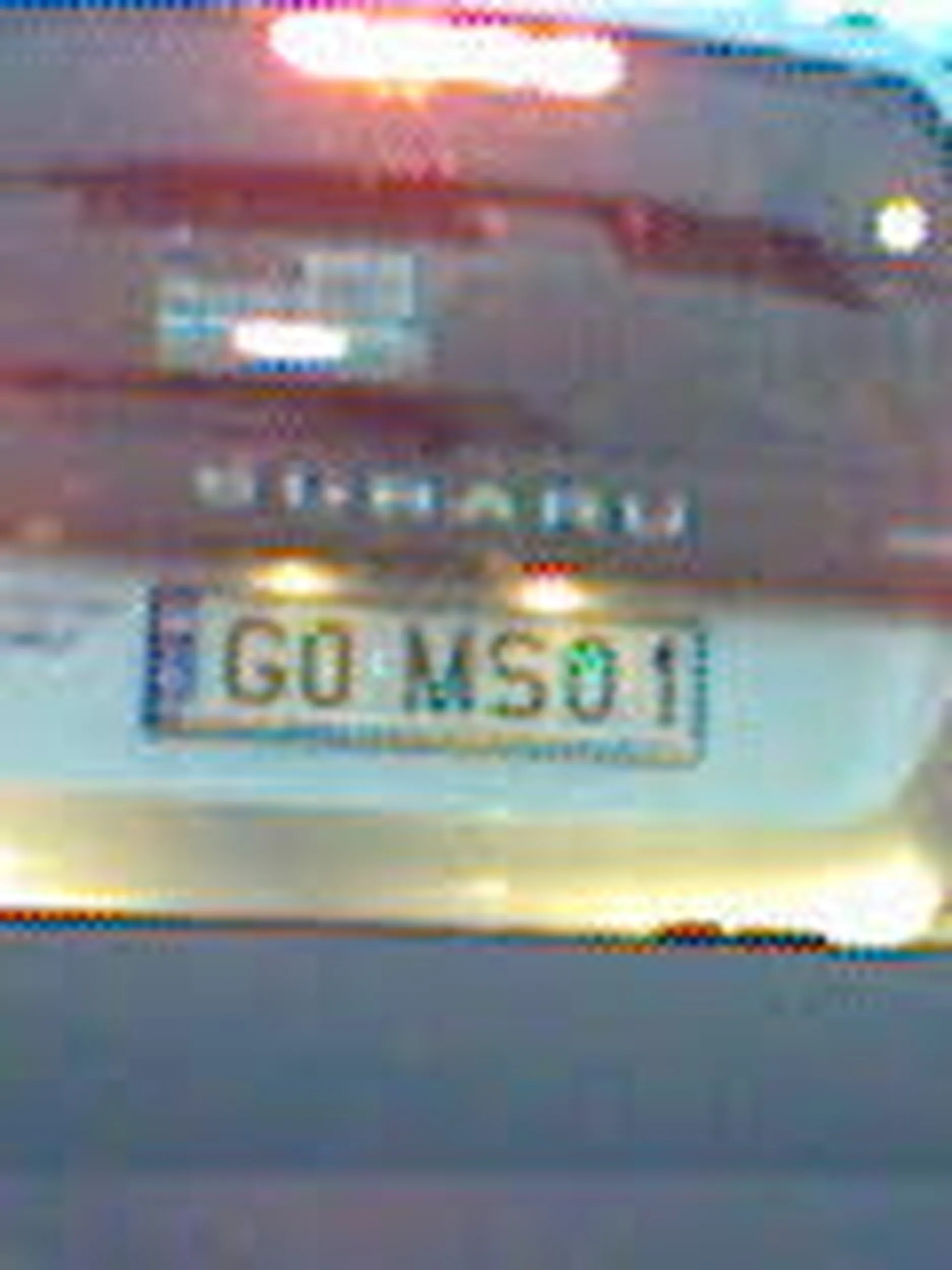 Fajny numer, blacha G0 MS01