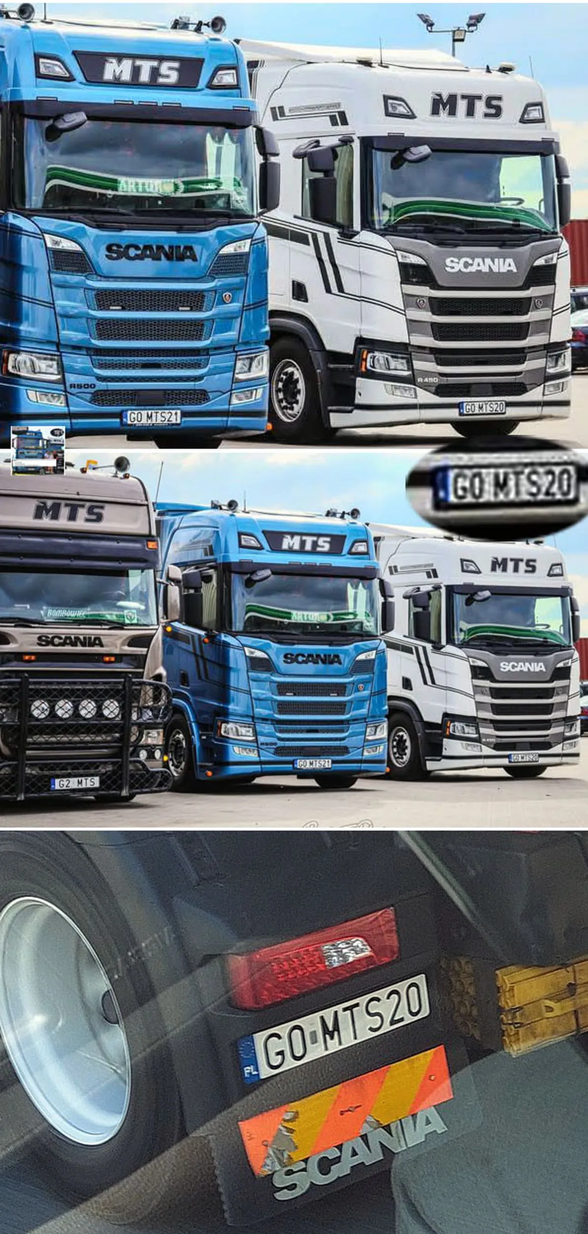 Fajny numer, blacha G0 MTS20