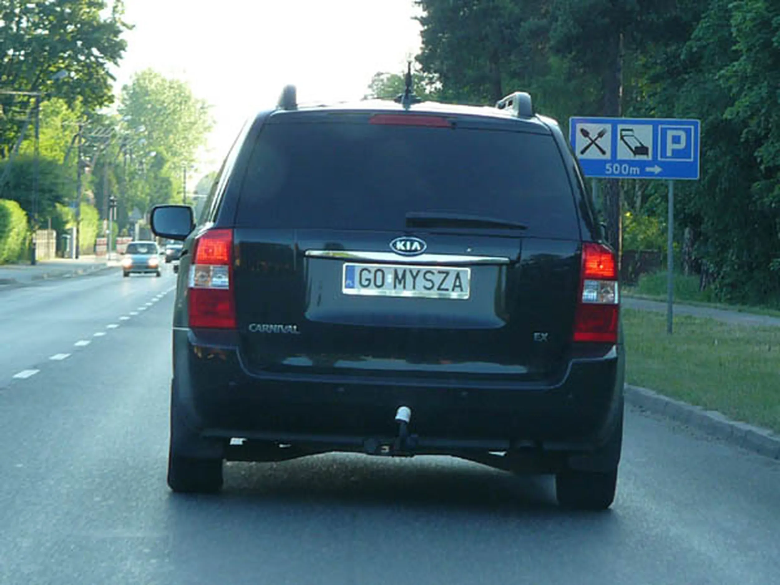 Fajny numer, blacha G0 MYSZA