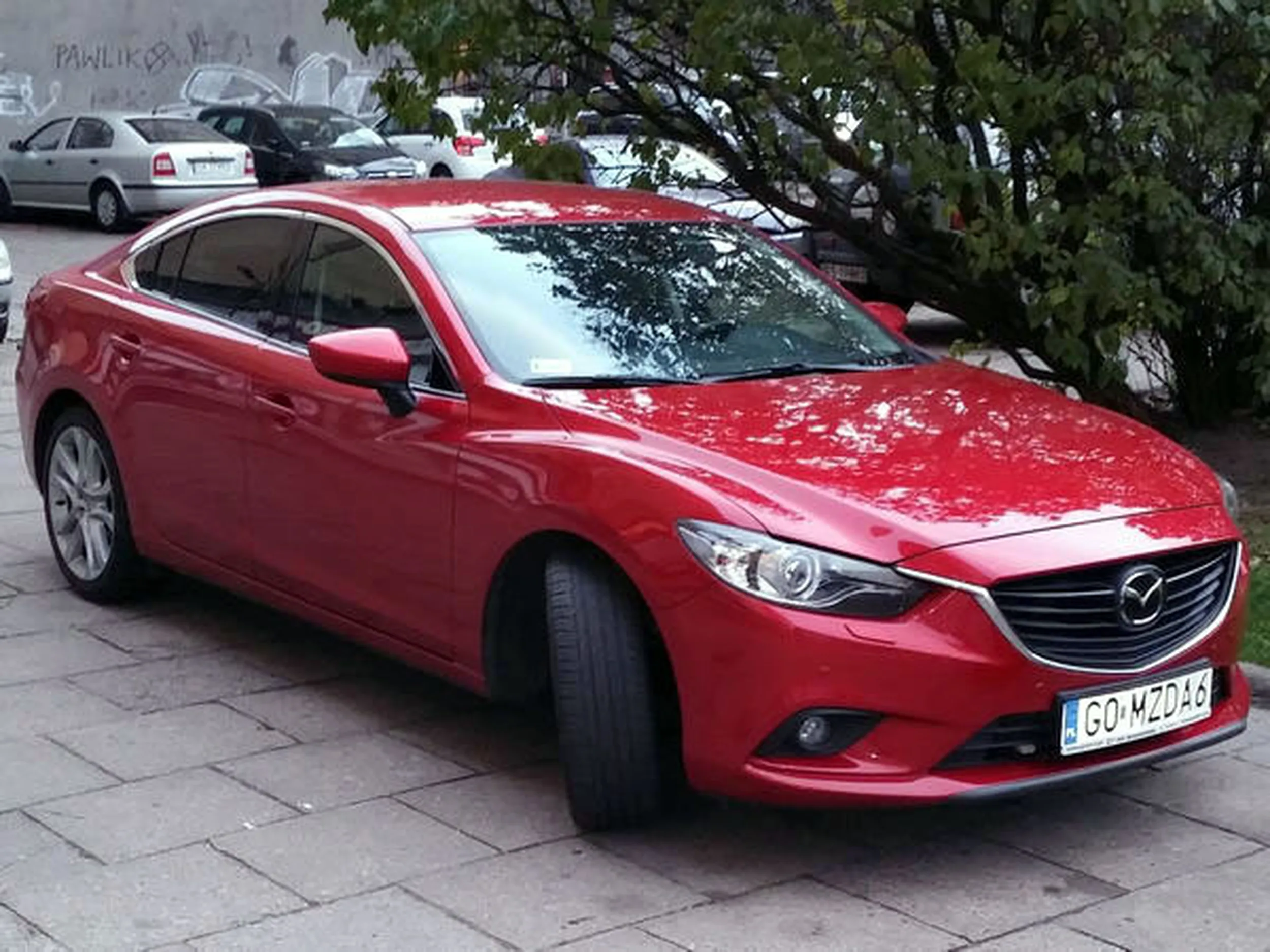 Fajny numer, blacha G0 MZDA6