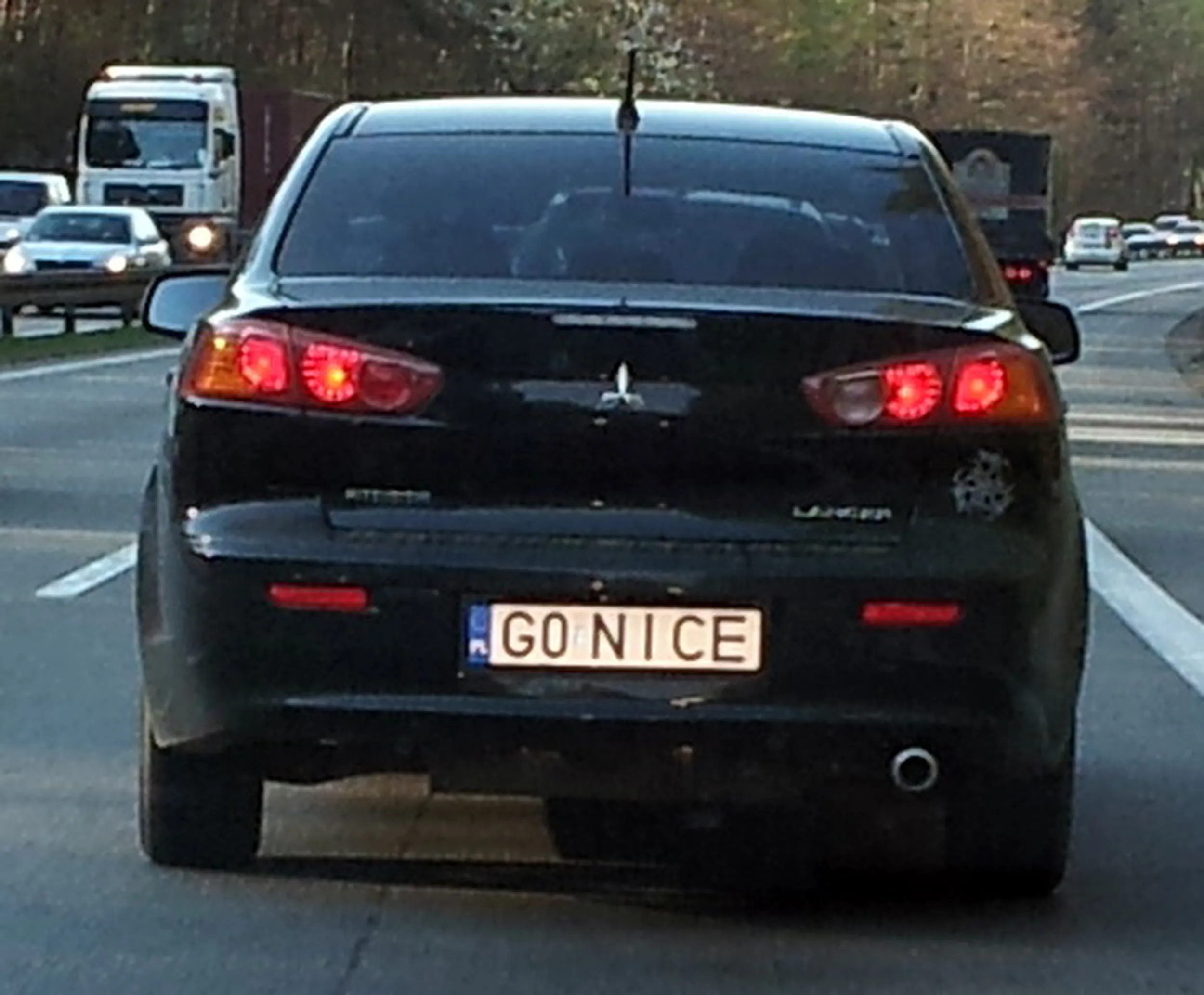 Fajny numer, blacha G0 NICE