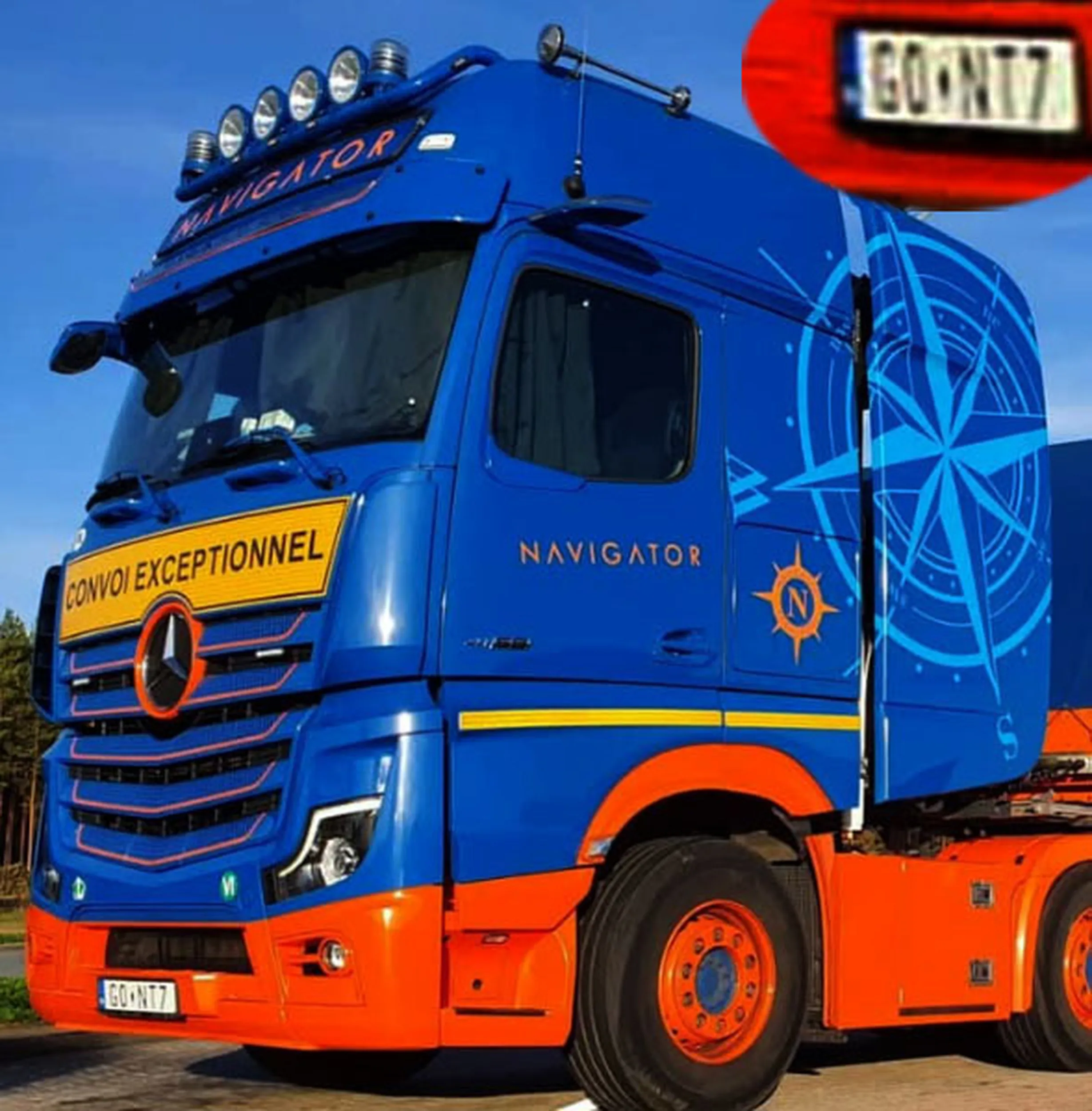 Fajny numer, blacha G0 NT7