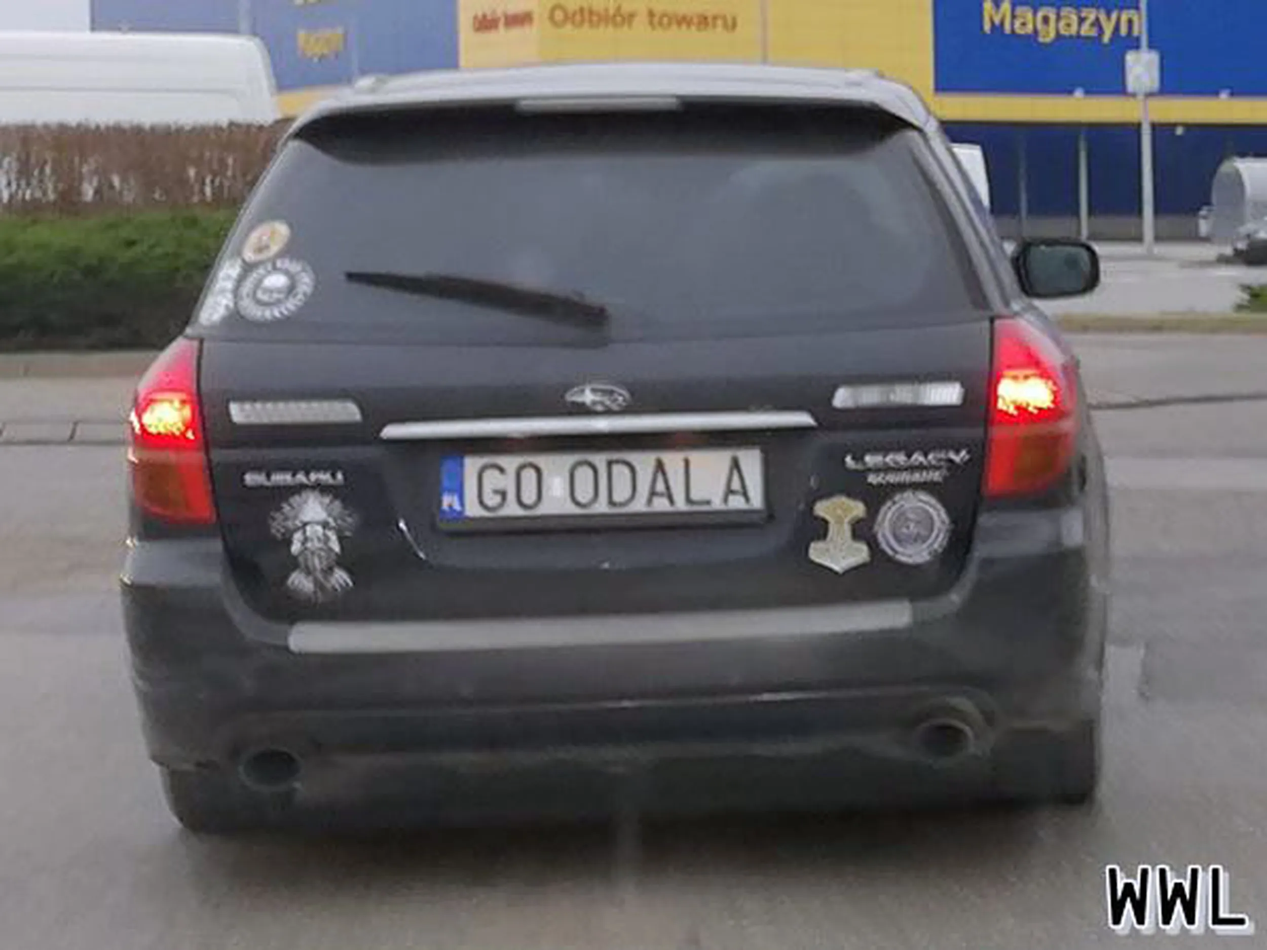 Fajny numer, blacha G0 ODALA