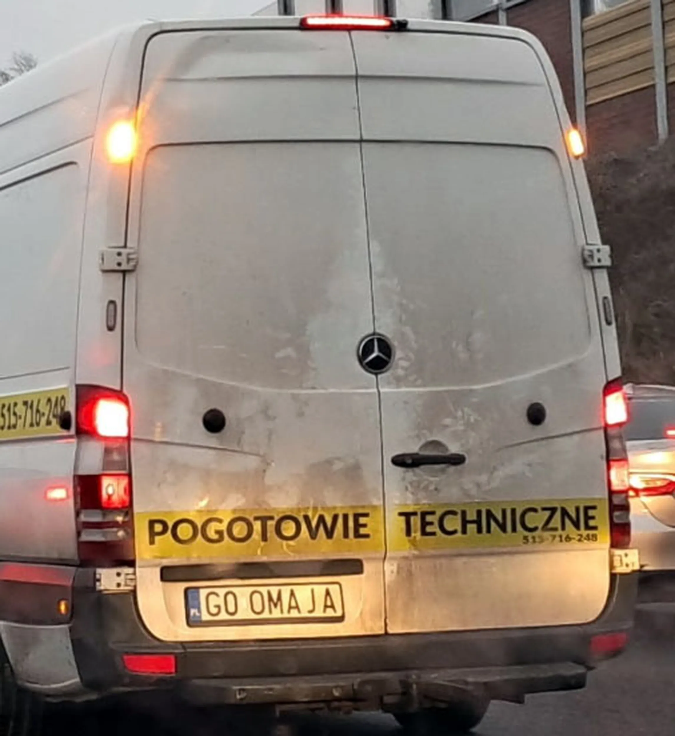 Fajny numer, blacha G0 OMAJA