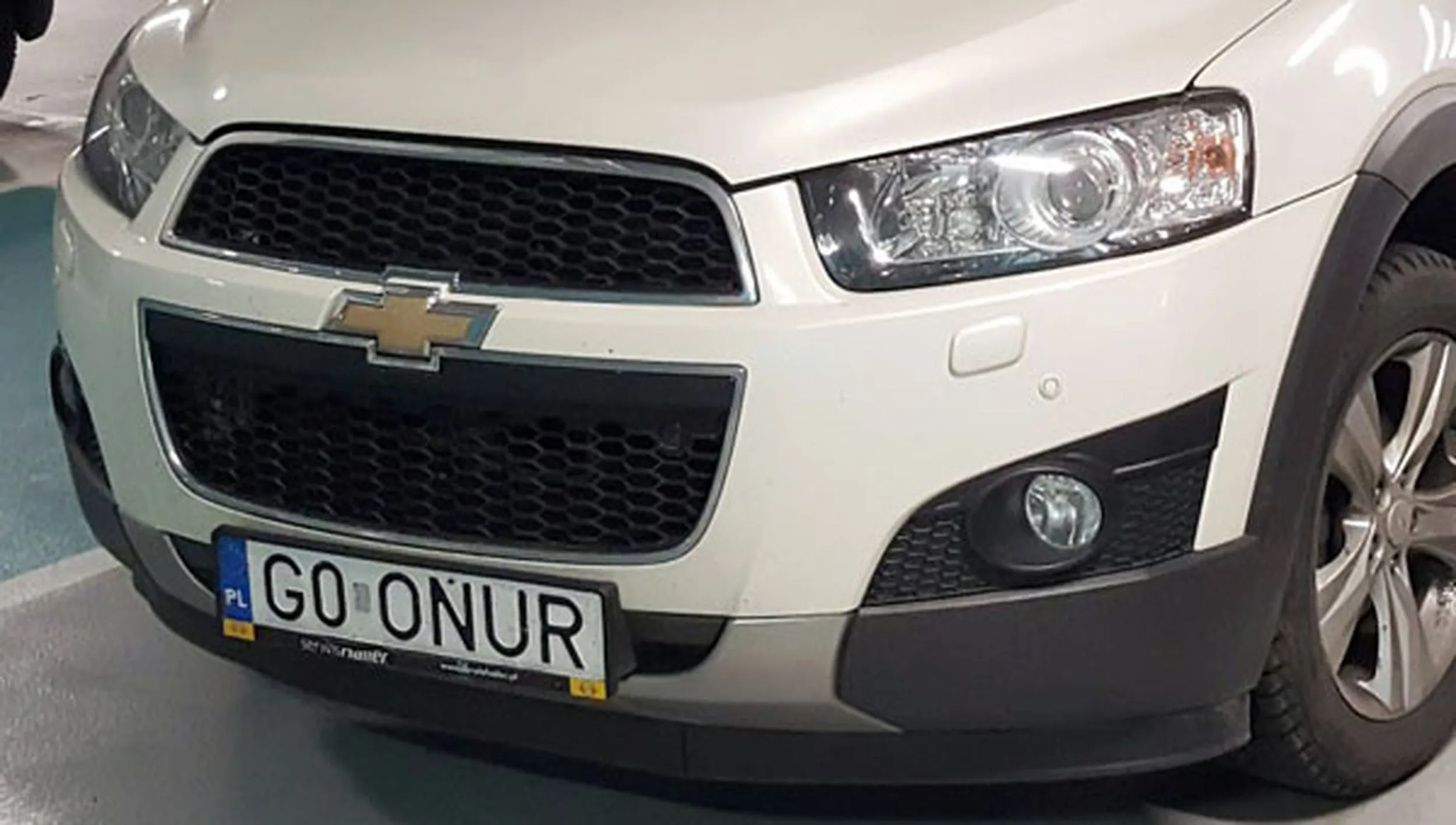 Fajny numer, blacha G0 ONUR