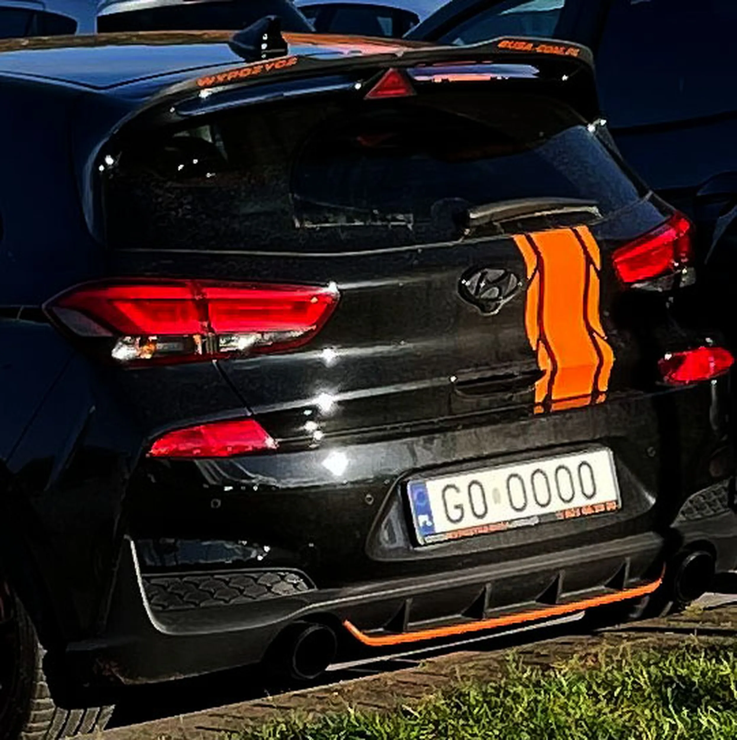 Fajny numer, blacha G0 OOO0