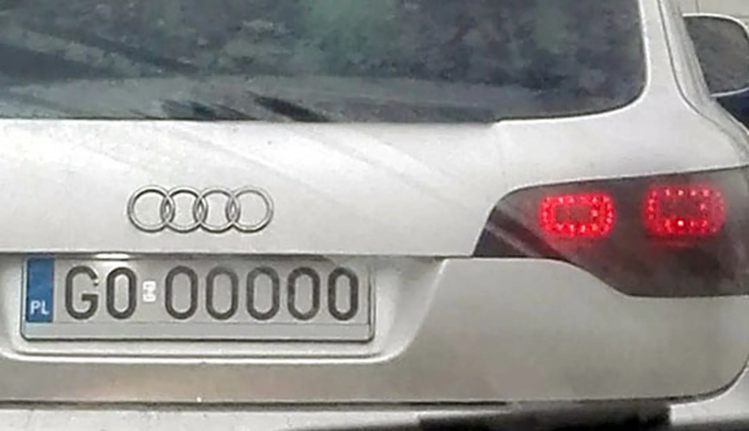 Fajny numer, blacha G0 OOOO0