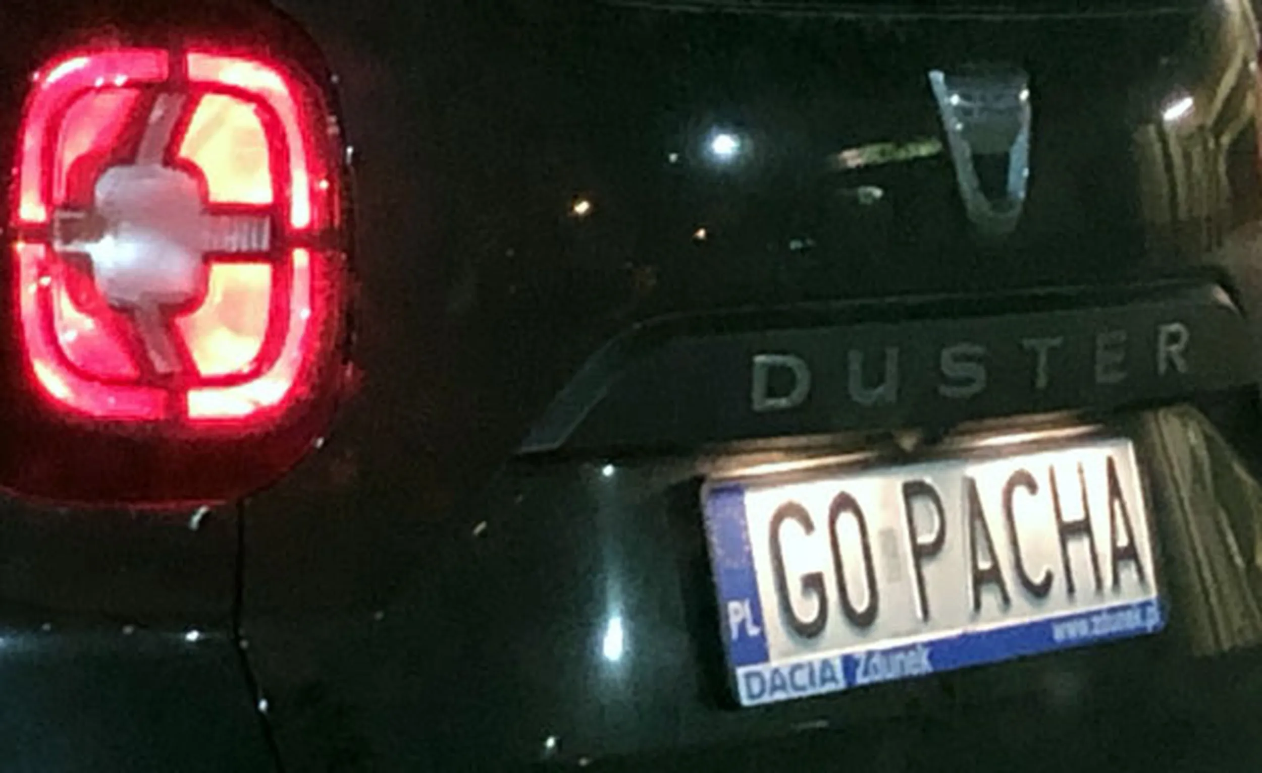 Fajny numer, blacha G0 PACHA