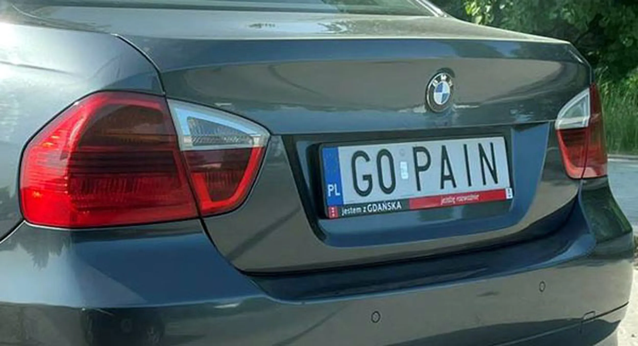 Fajny numer, blacha G0 PAIN