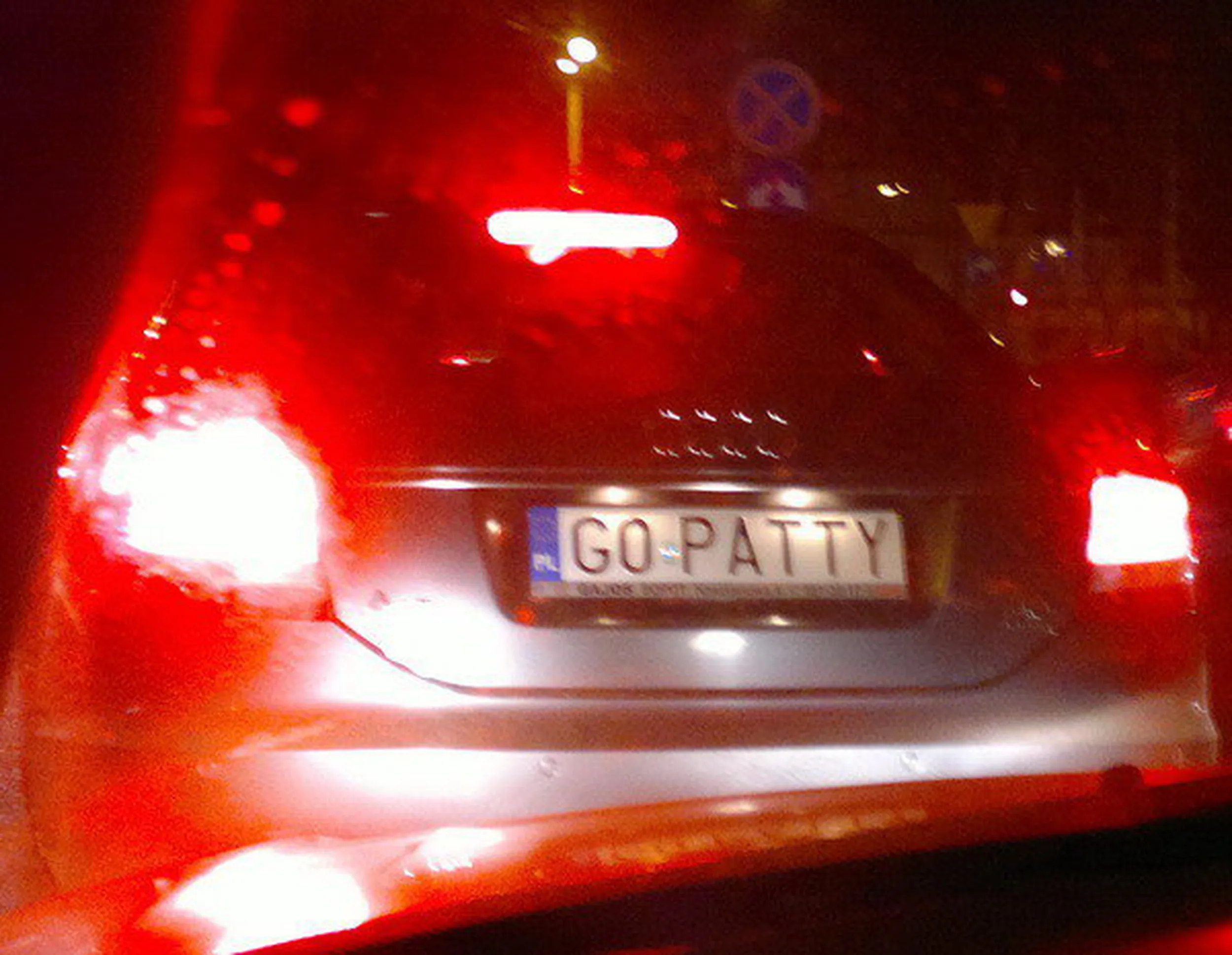 Fajny numer, blacha G0 PATTY