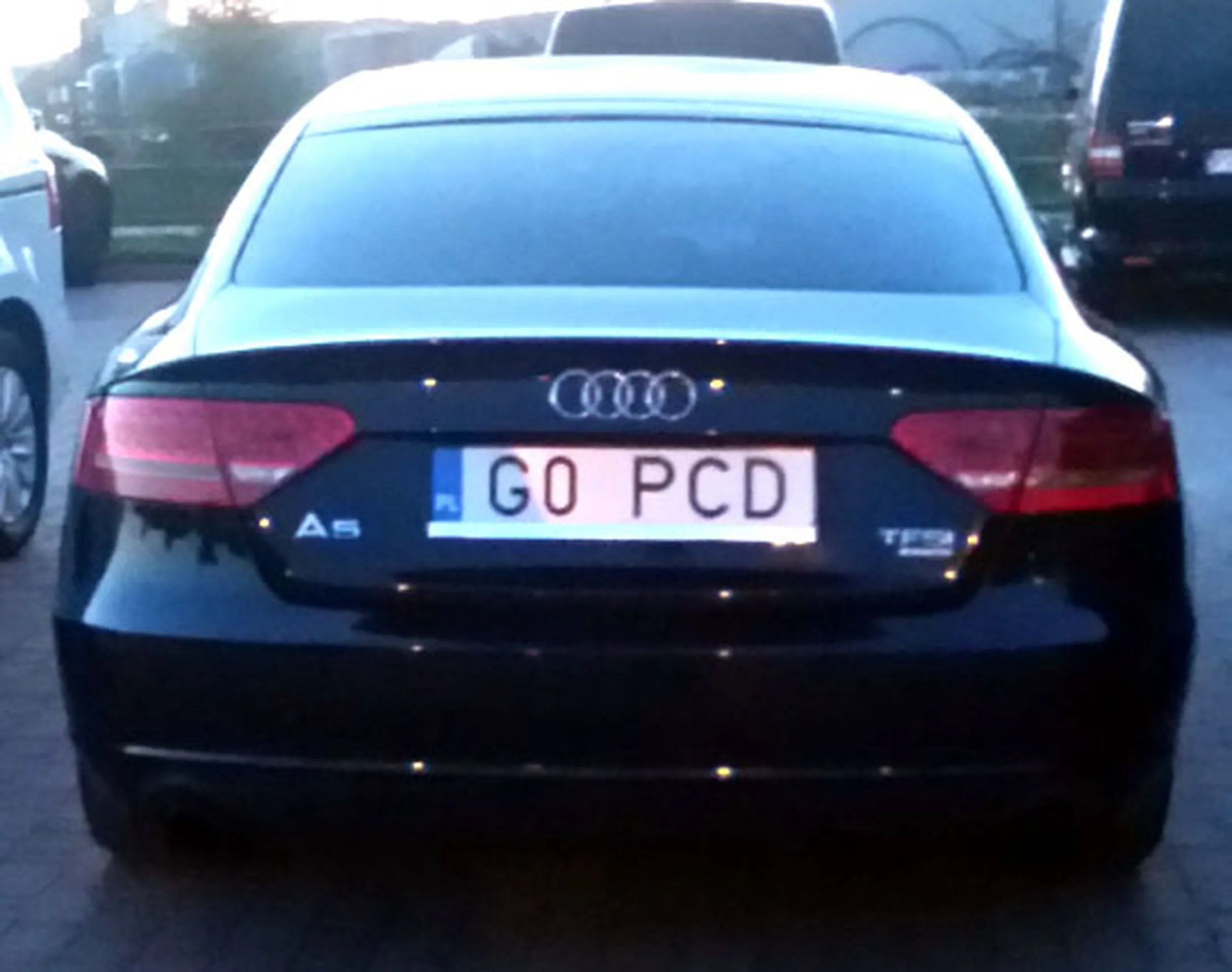 Fajny numer, blacha G0 PCD