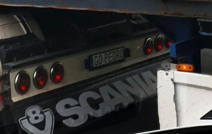 Fajny numer, blacha G0 PEDRO