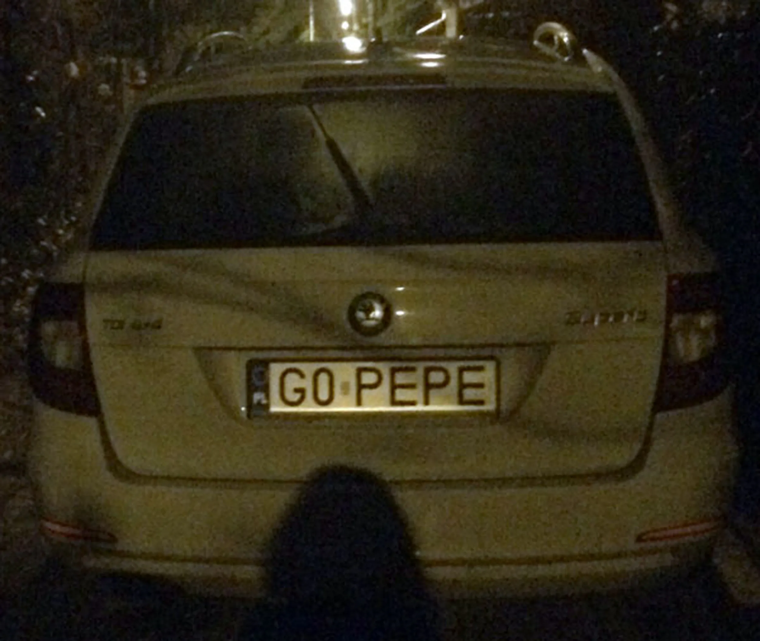 Fajny numer, blacha G0 PEPE