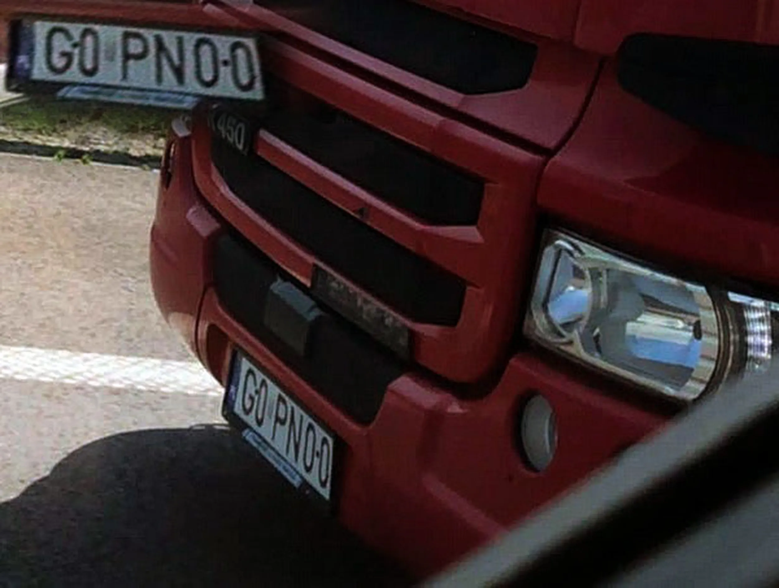 Fajny numer, blacha G0 PN00