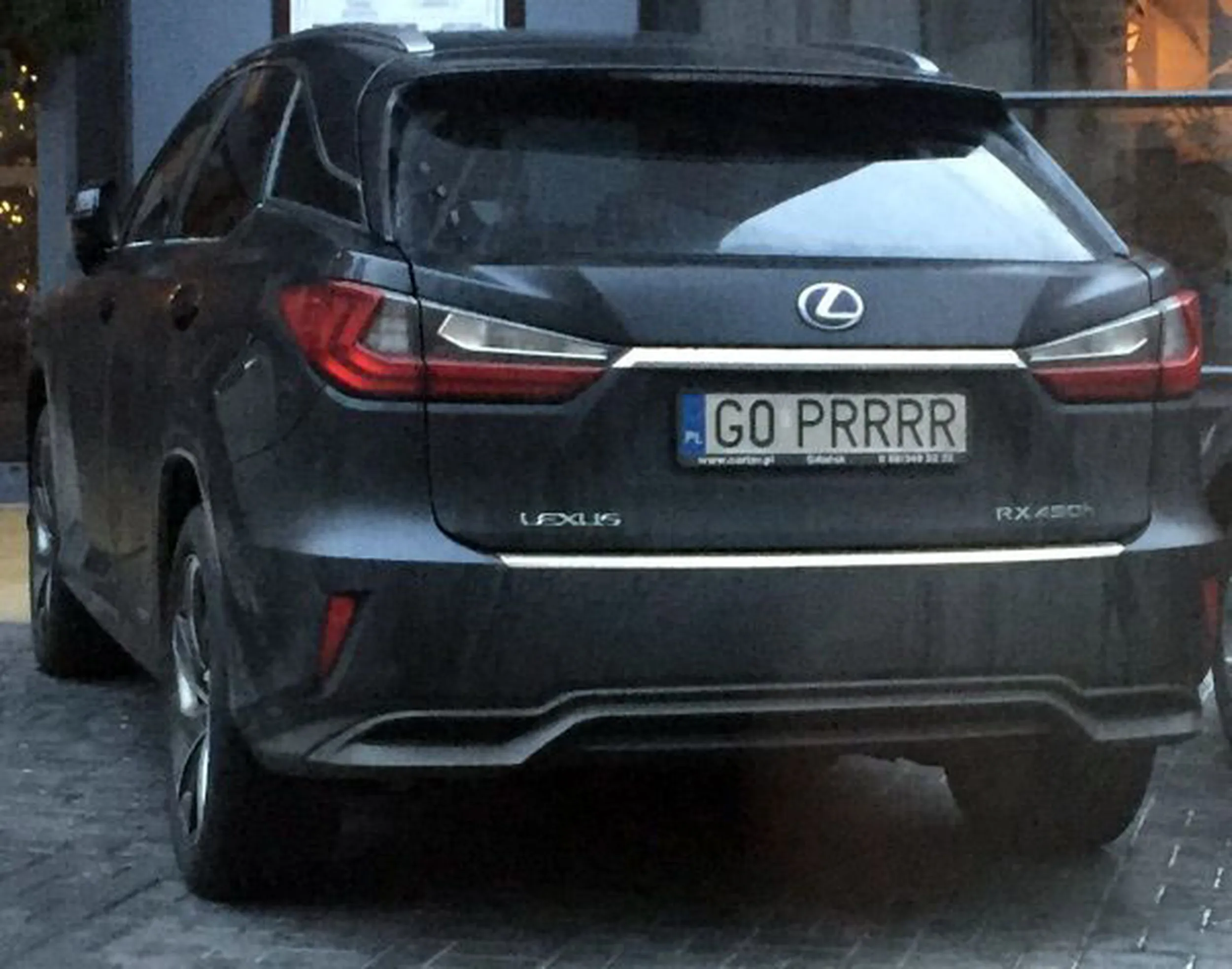 Fajny numer, blacha G0 PRRRR