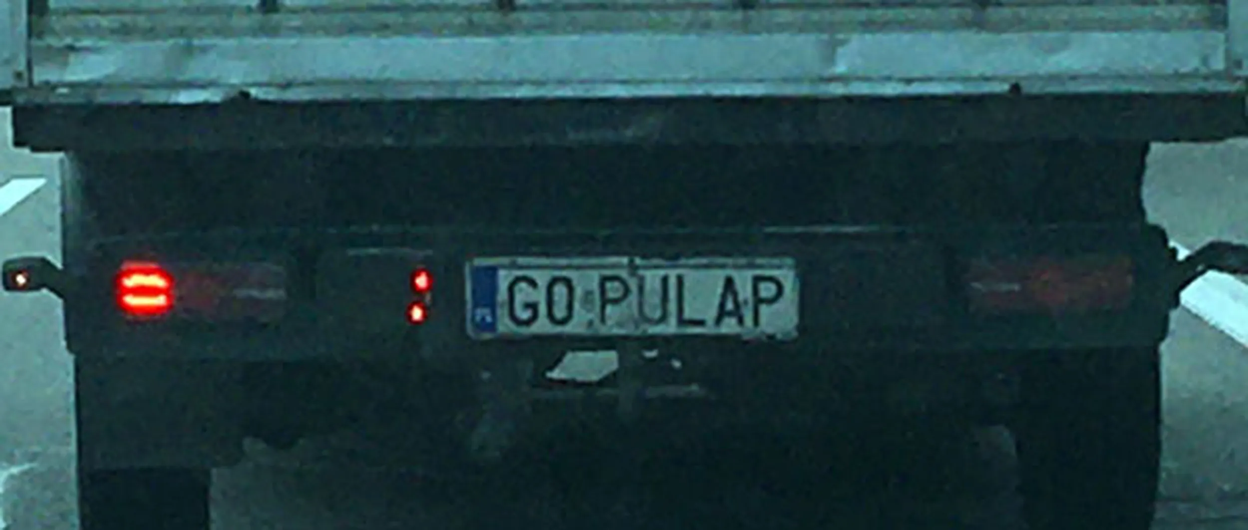 Fajny numer, blacha G0 PULAP