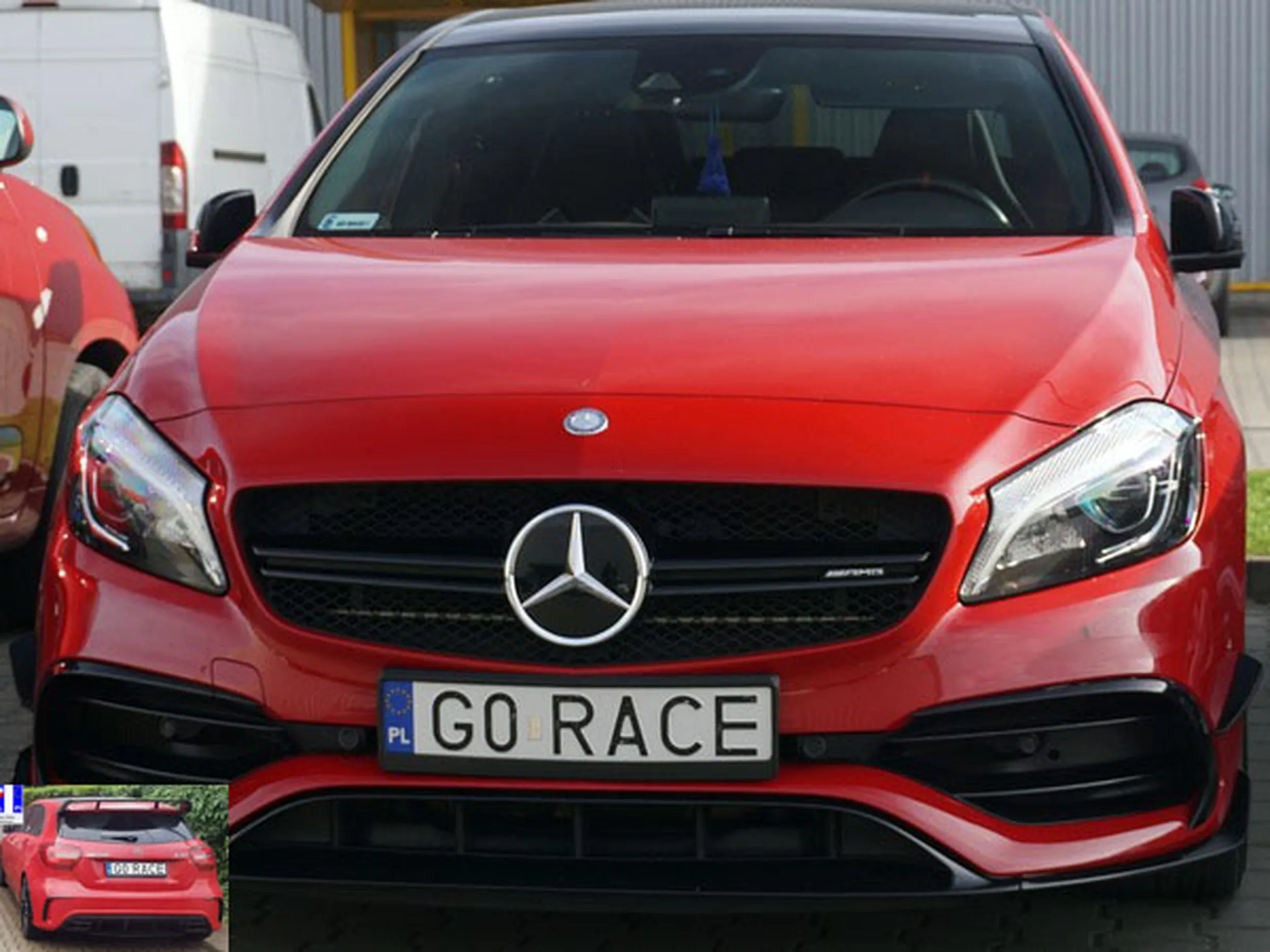 Fajny numer, blacha G0 RACE