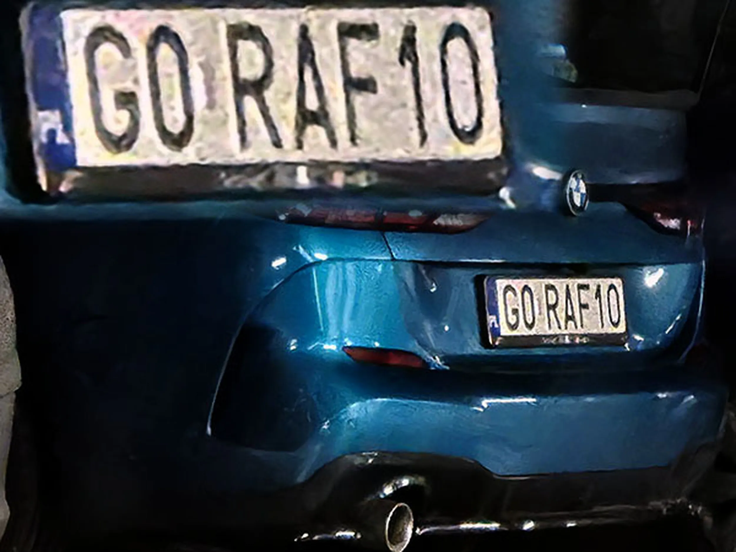 Fajny numer, blacha G0 RAF1O