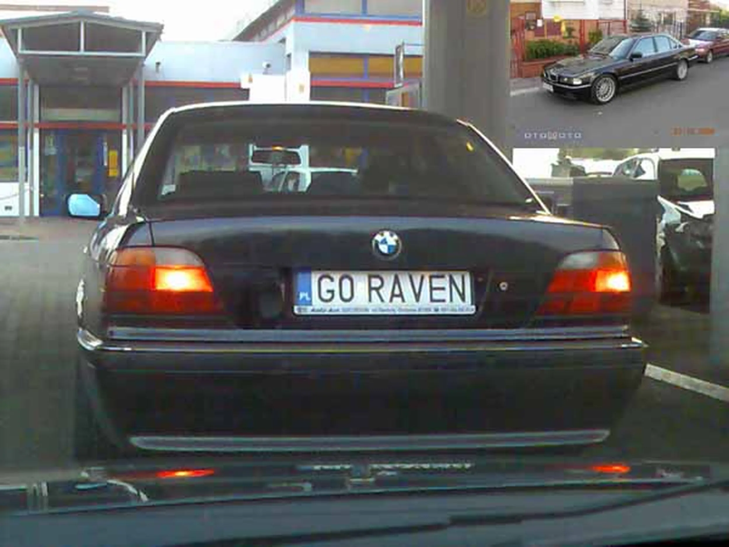 Fajny numer, blacha G0 RAVEN