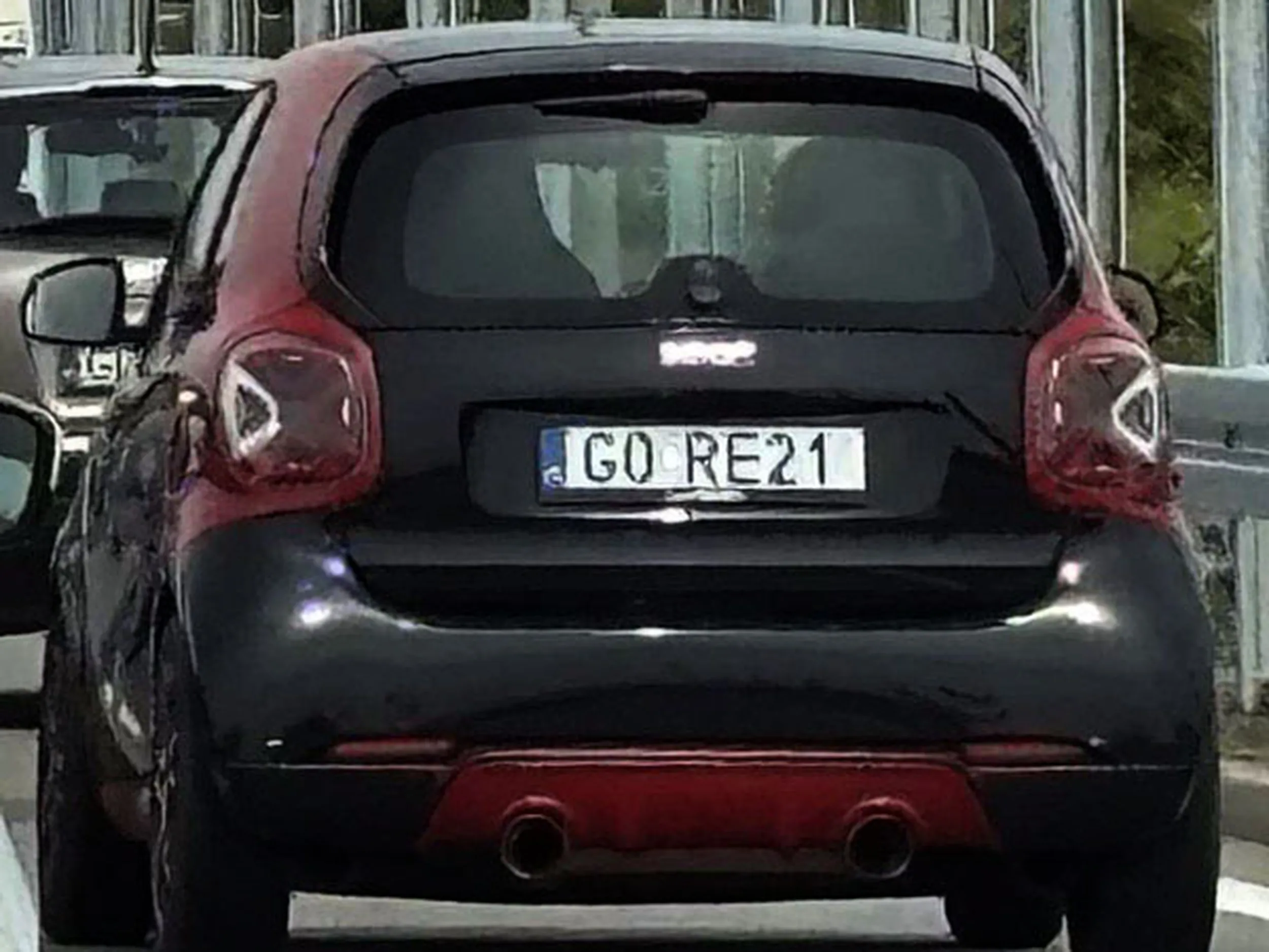 Fajny numer, blacha G0 RE21