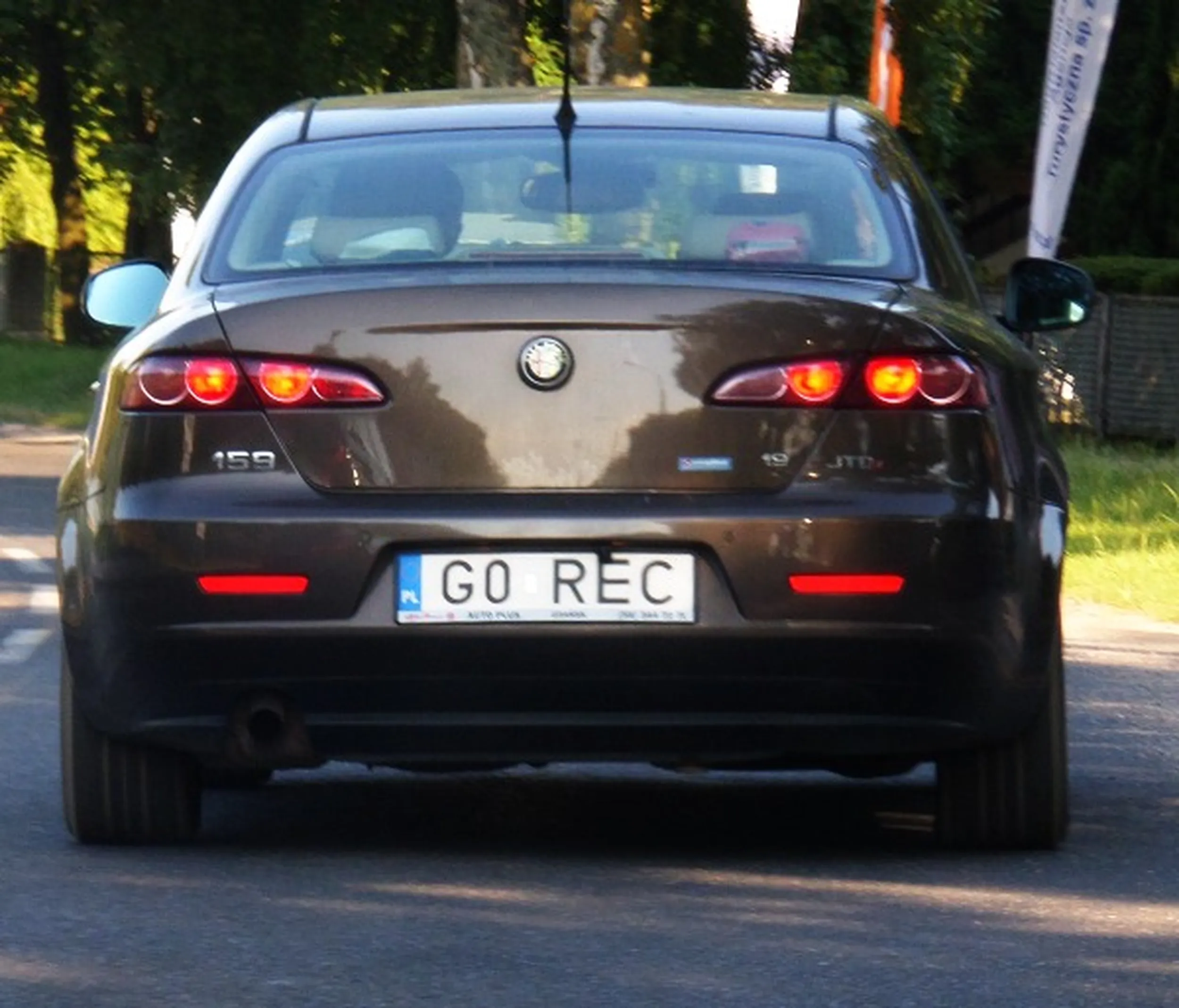 Fajny numer, blacha G0 REC