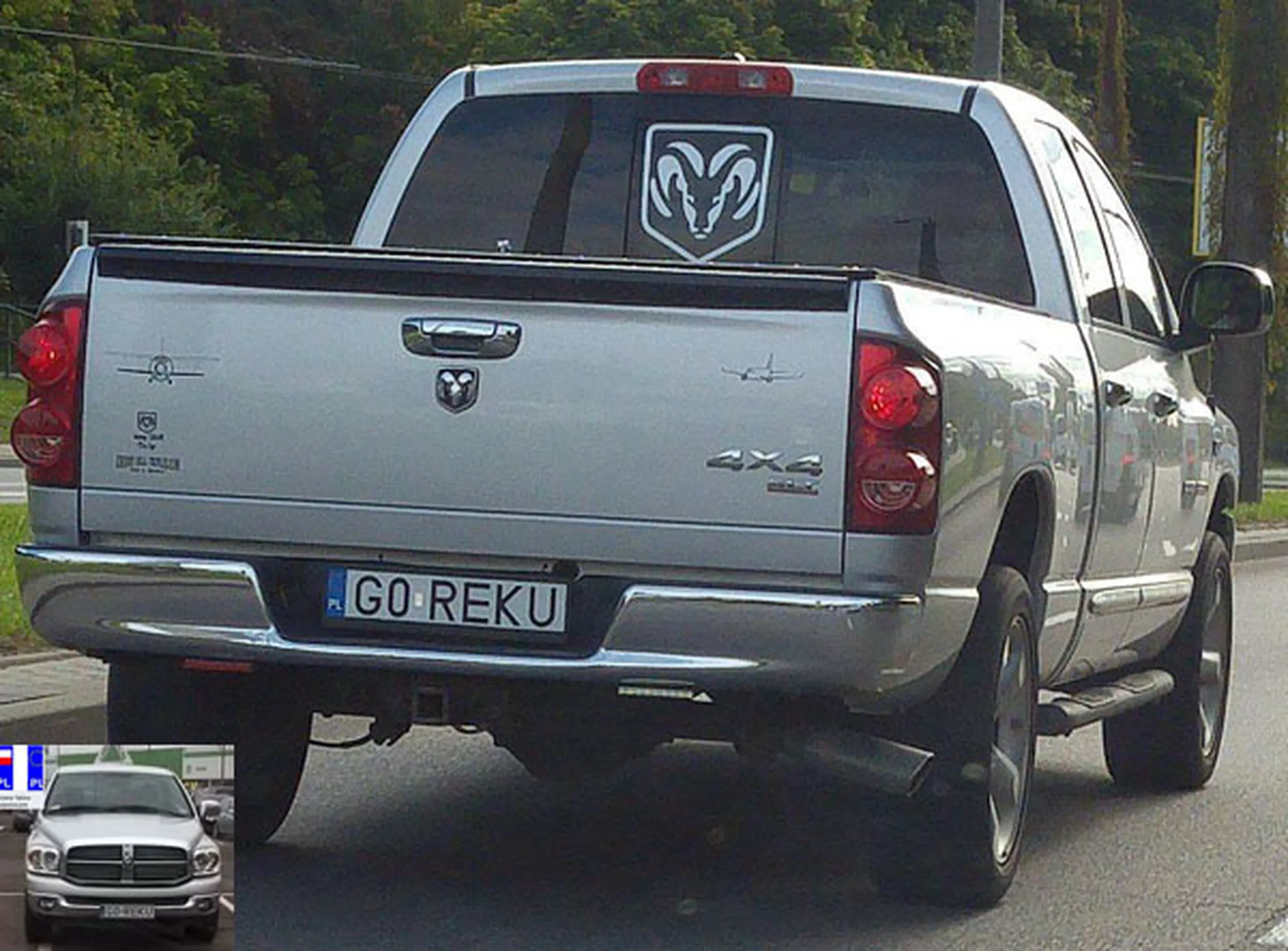 Fajny numer, blacha G0 REKU