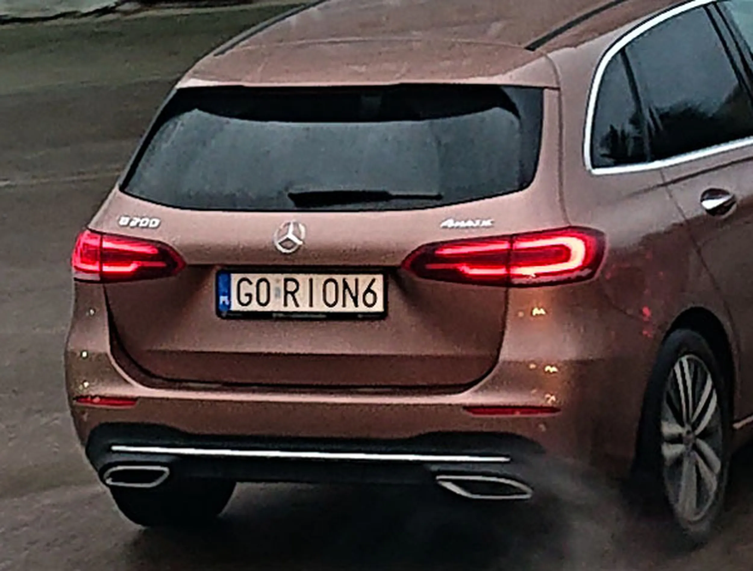 Fajny numer, blacha G0 RION6