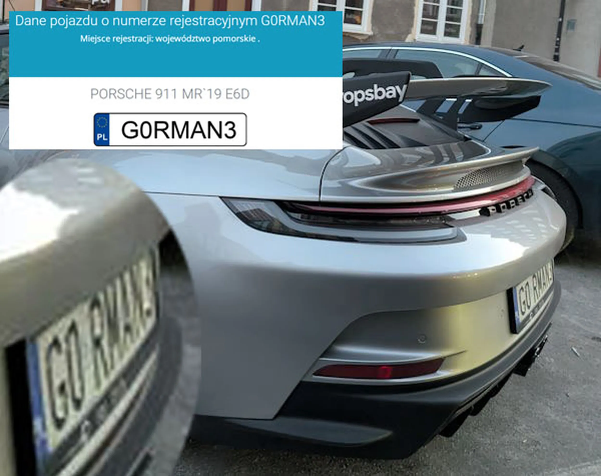 Fajny numer, blacha G0 RMAN3