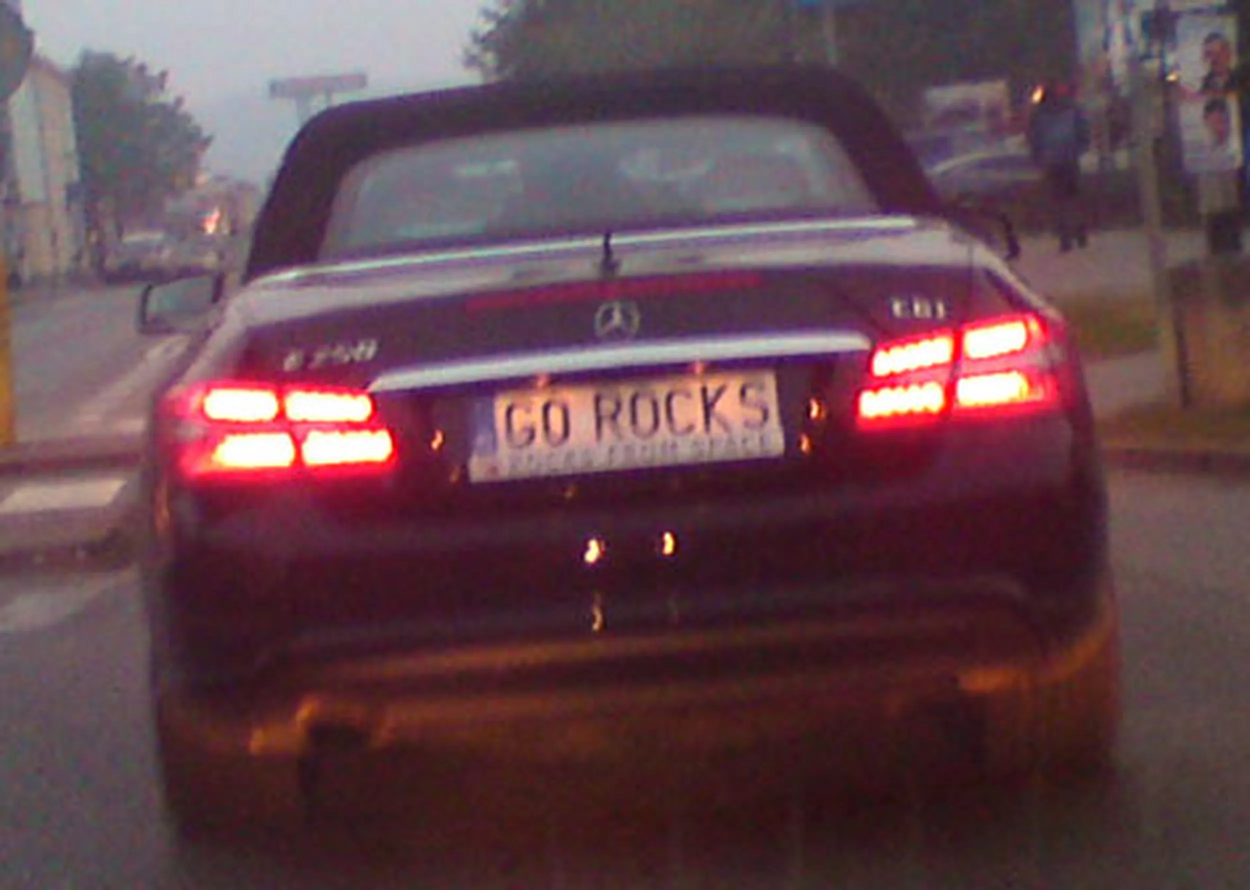 Fajny numer, blacha G0 ROCKS