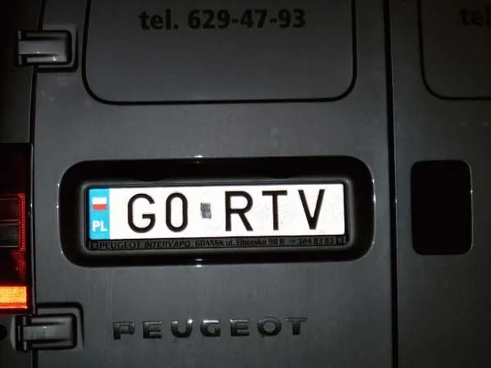 Fajny numer, blacha G0 RTV