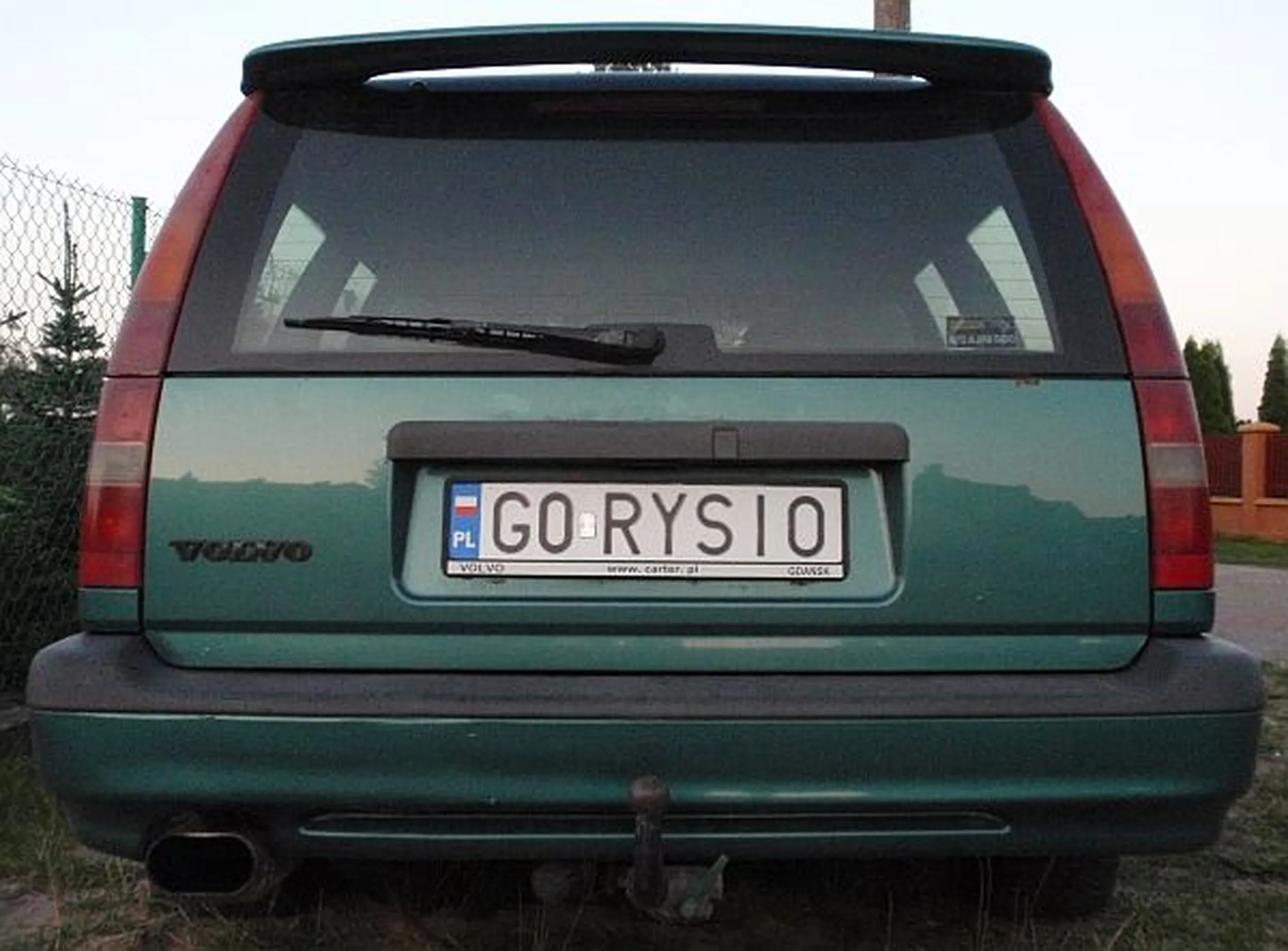 Fajny numer, blacha G0 RYSIO