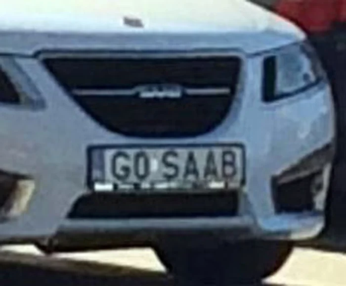 Fajny numer, blacha G0 SAAB