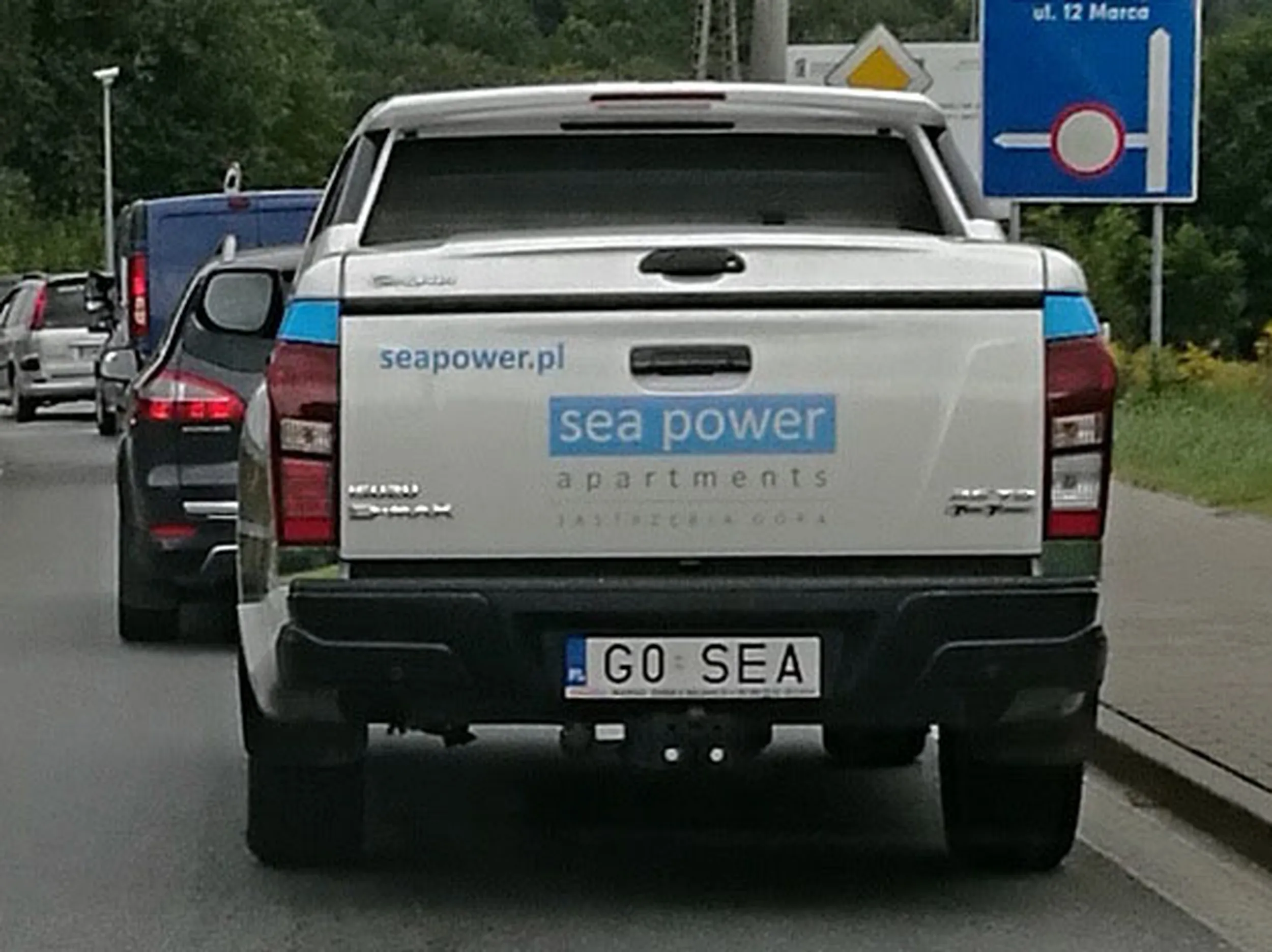 Fajny numer, blacha G0 SEA