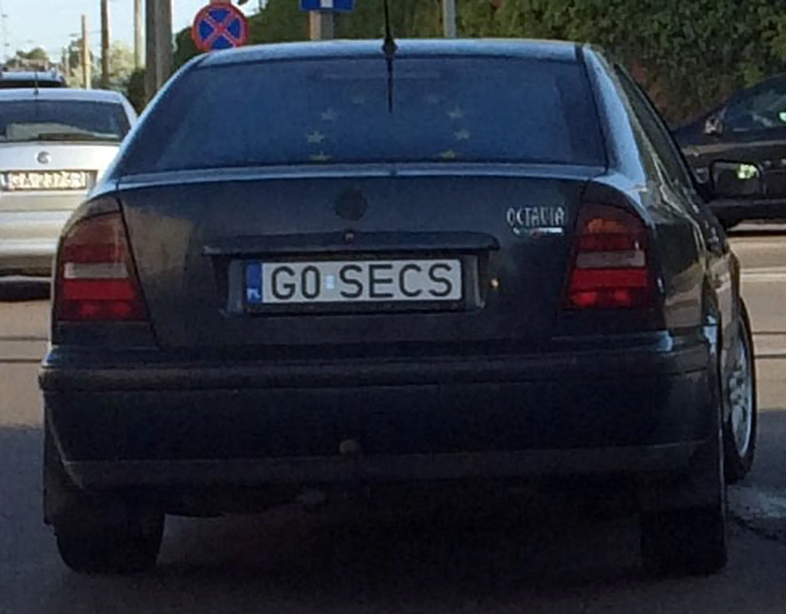 Fajny numer, blacha G0 SECS