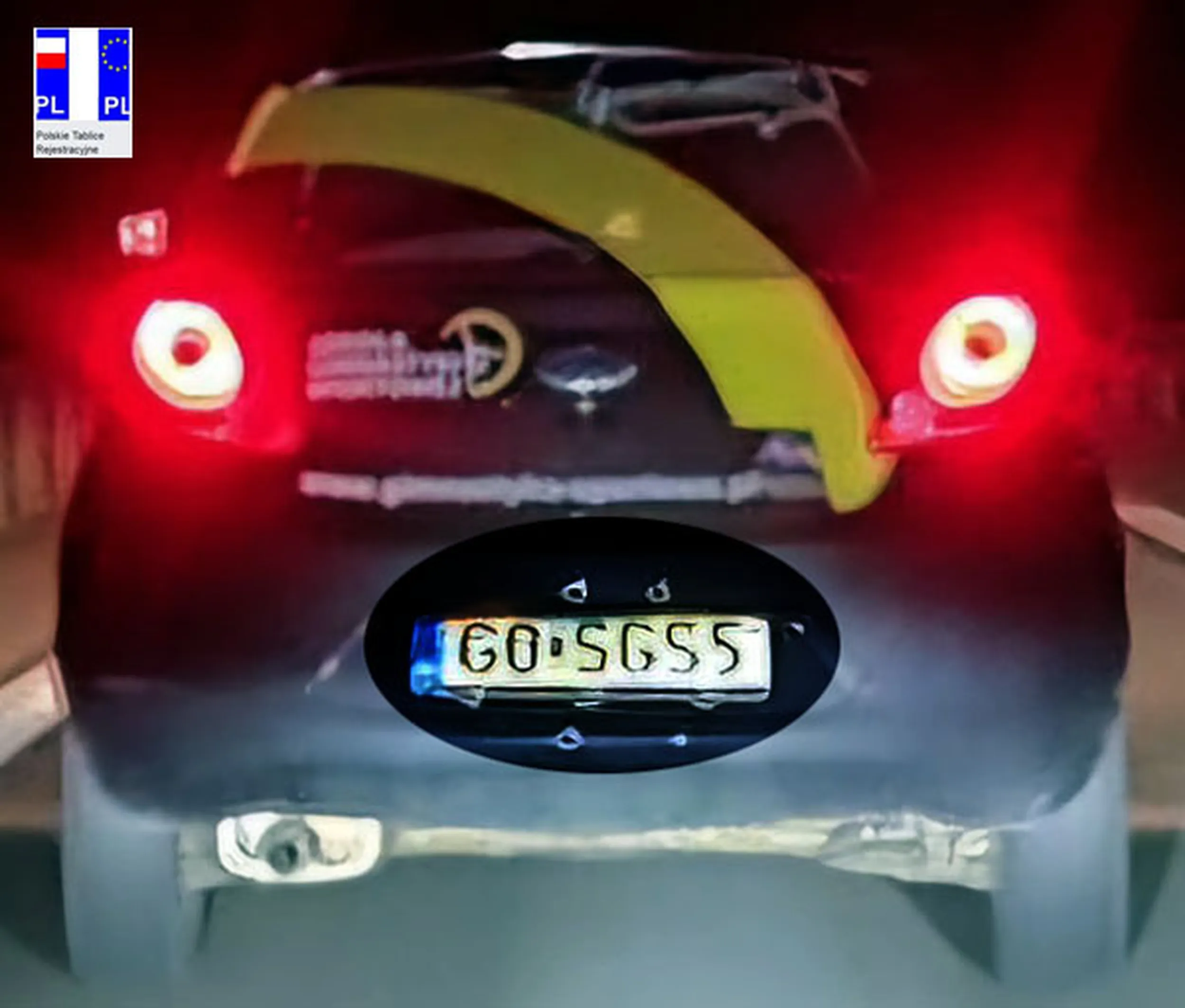 Fajny numer, blacha G0 SGS5