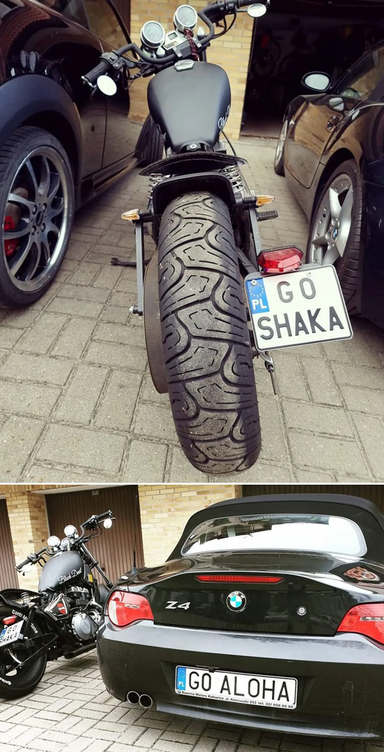 Fajny numer, blacha G0 SHAKA