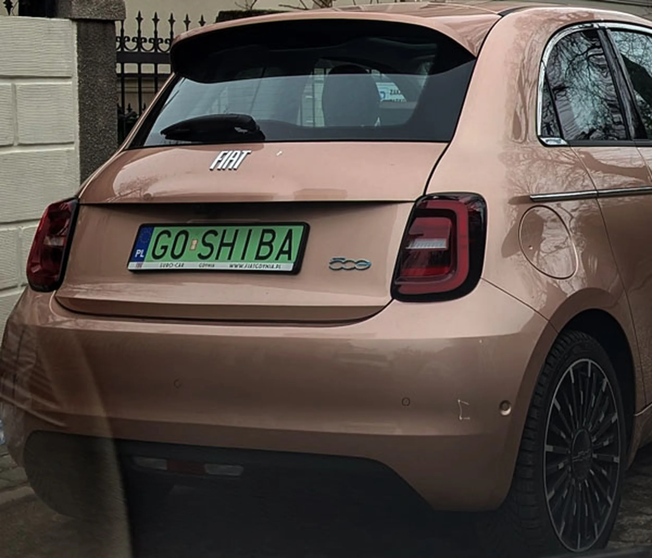 Fajny numer, blacha G0 SHIBA