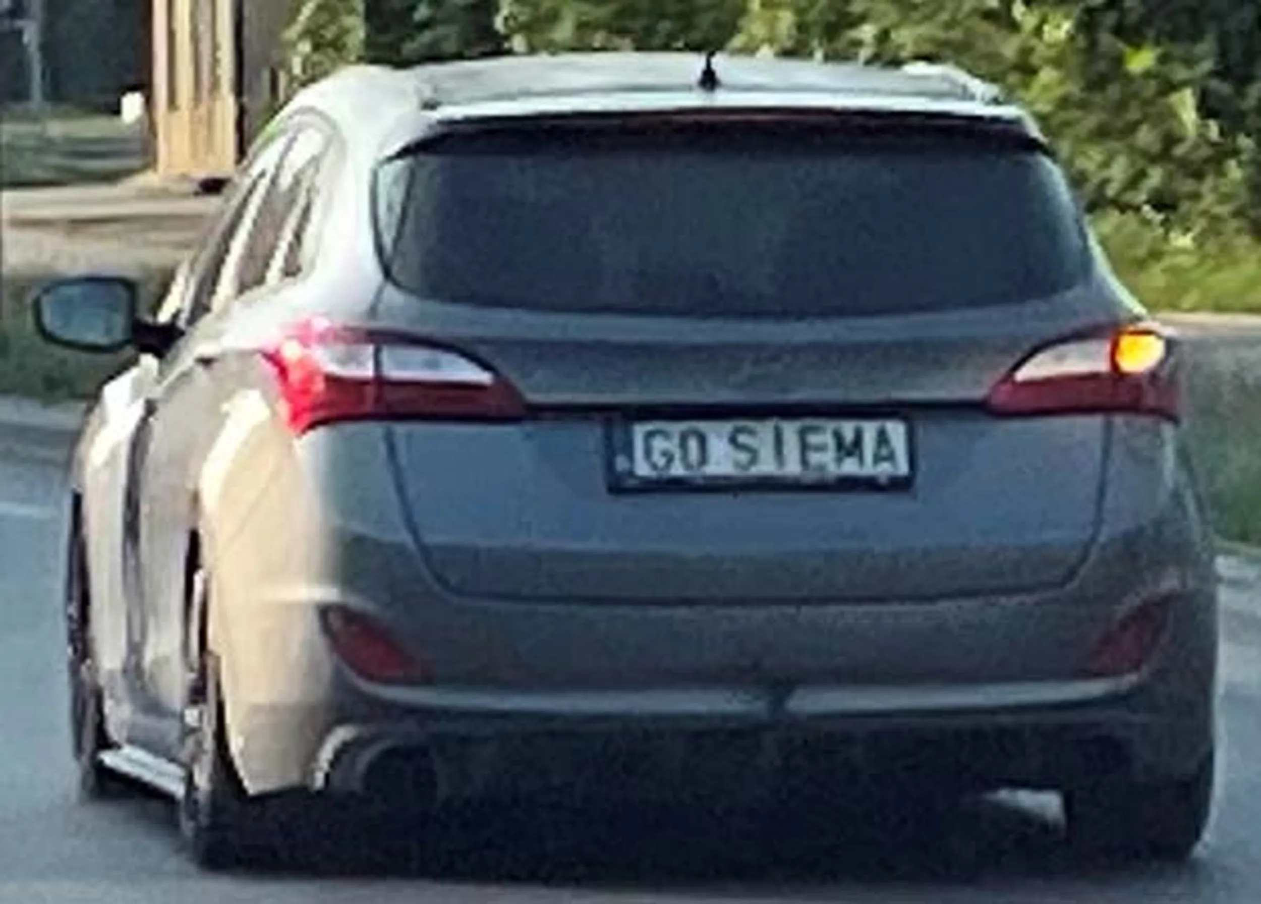 Fajny numer, blacha G0 SIEMA