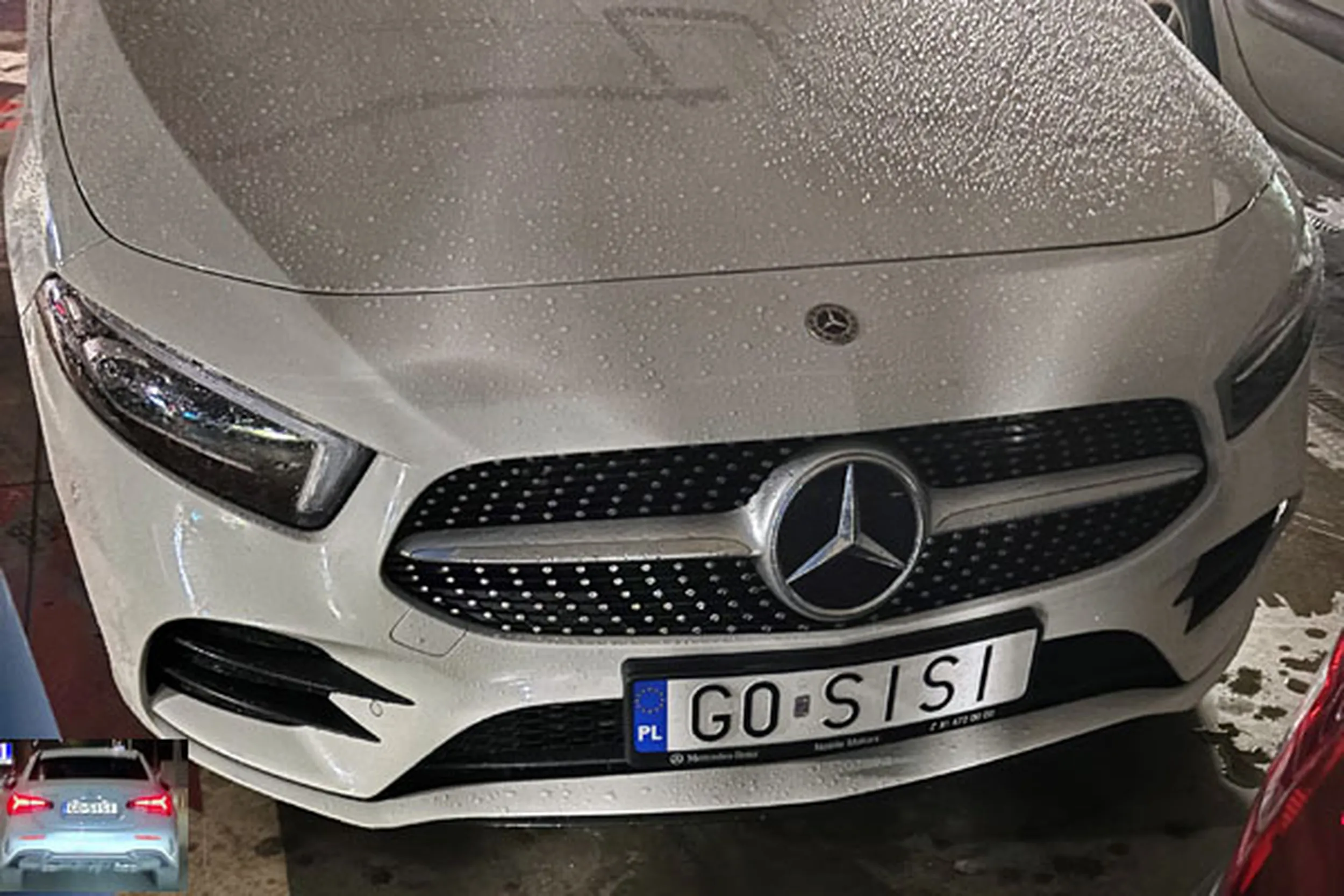 Fajny numer, blacha G0 SISI